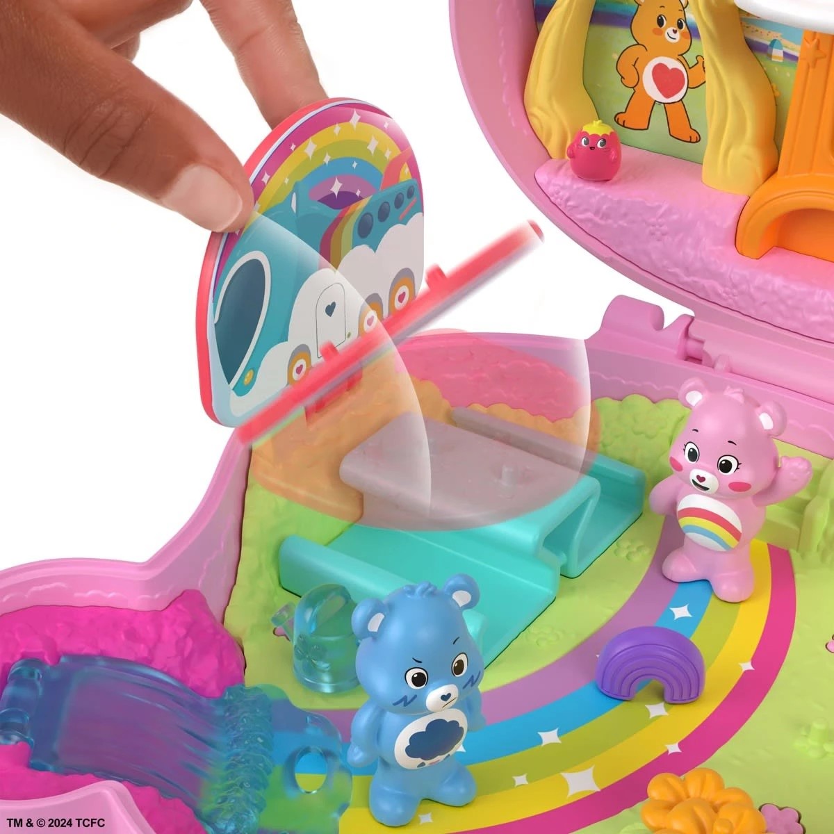 5 Polly Pocket x Care Bears Dolls and Playset, 5 of 6