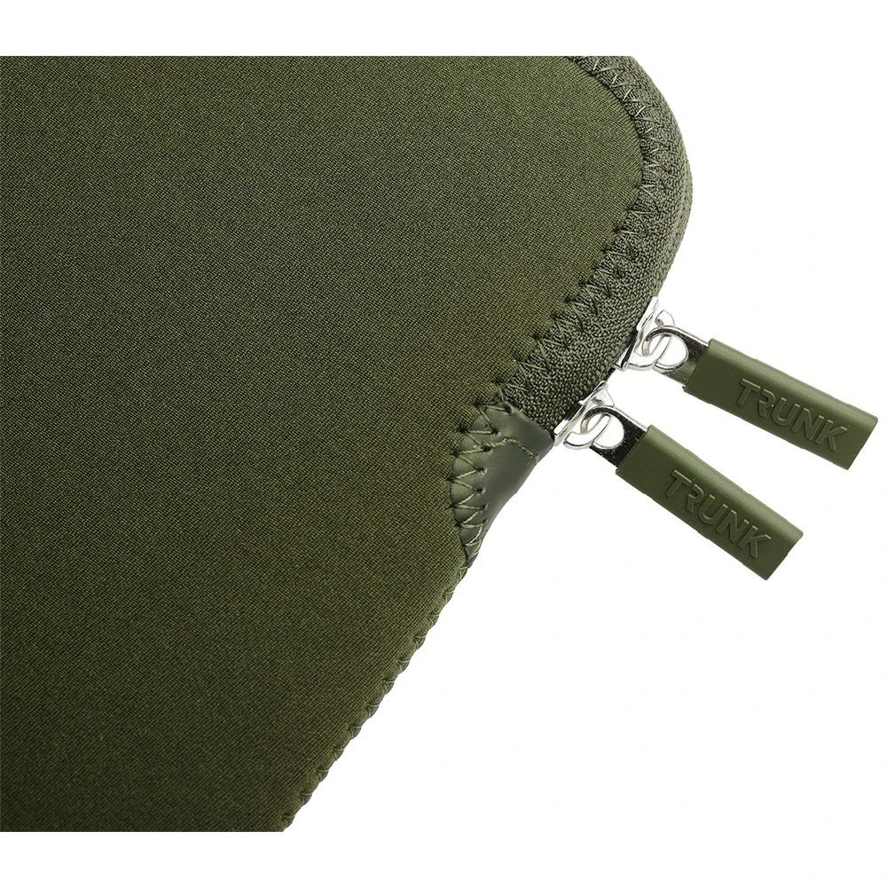 7 TRUNK Neoprene Laptop Sleeve 14" Olive, 7 of 7