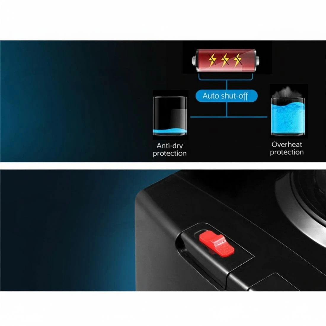 6 Devanti Water Cooler Dispenser Stand 22L Bottle - Black, 6 of 10