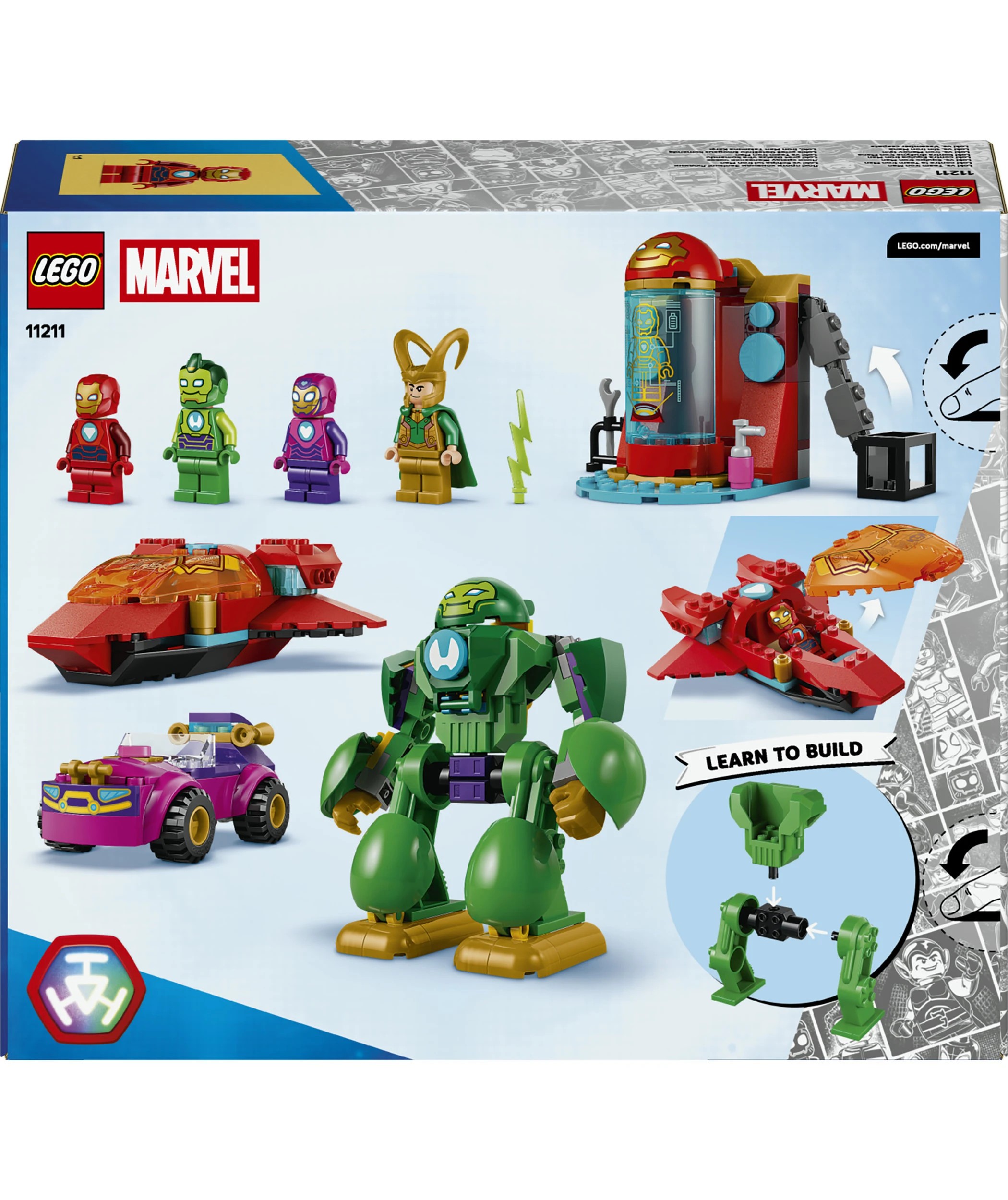 10 LEGO Disney Junior Marvel Loki vs. Team Iron Man 11211, 10 of 10