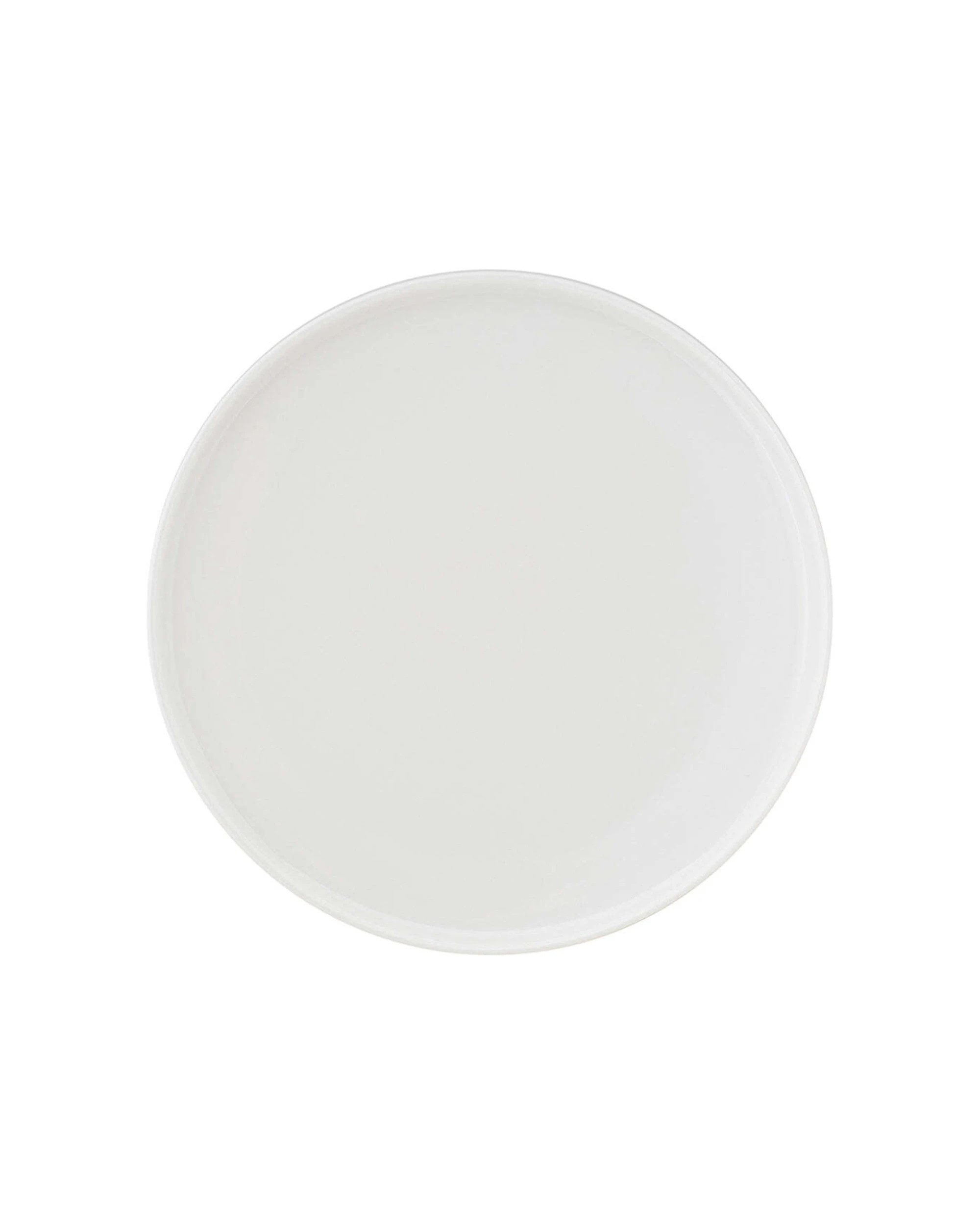 1 Maxwell & Williams Basics High Rim Plate 21cm Round Porcelain Dinnerware Dishwasher Safe - White, 1 of 1