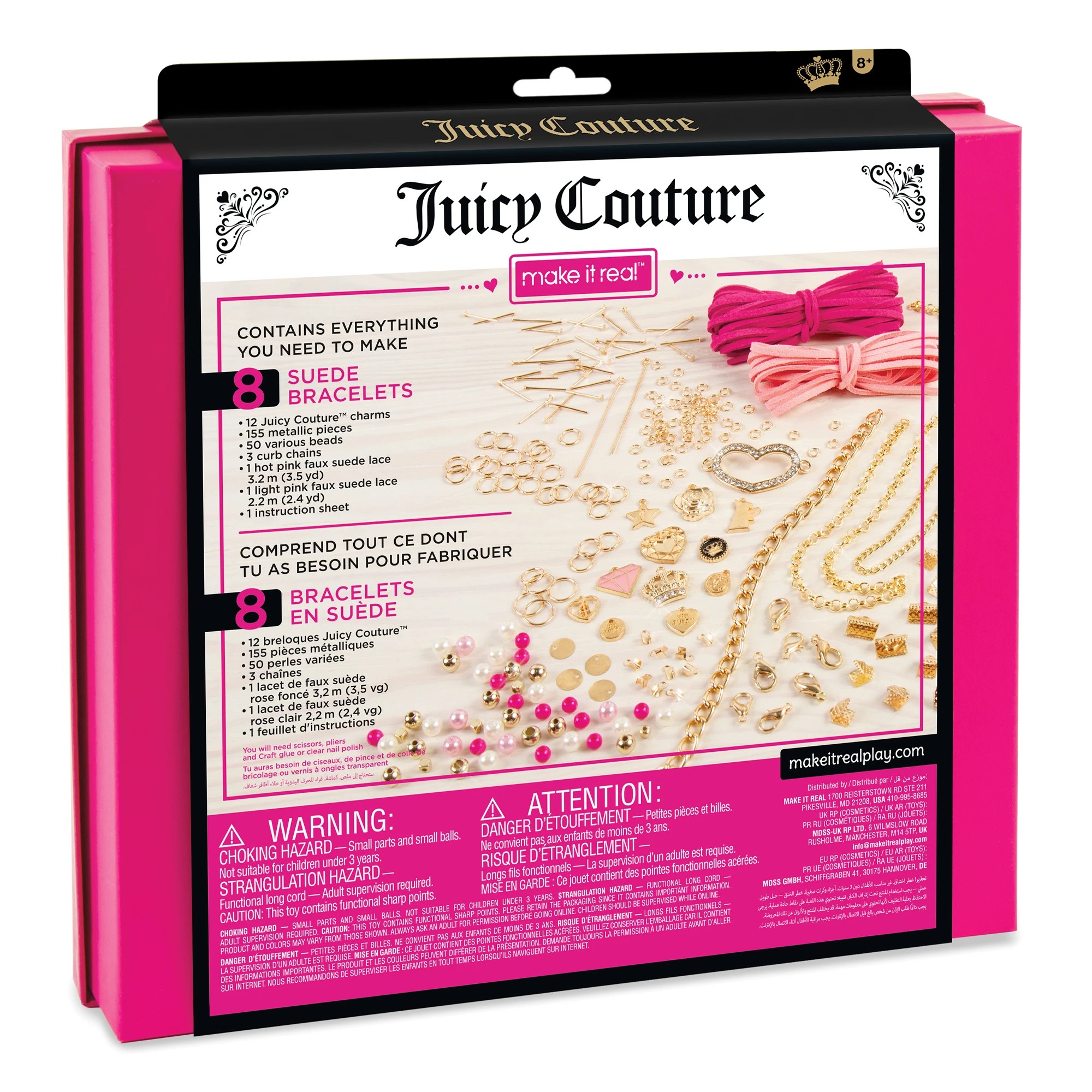6 223 Piece Make It Real: Sweet Suede Bracelets Kit, 6 of 6