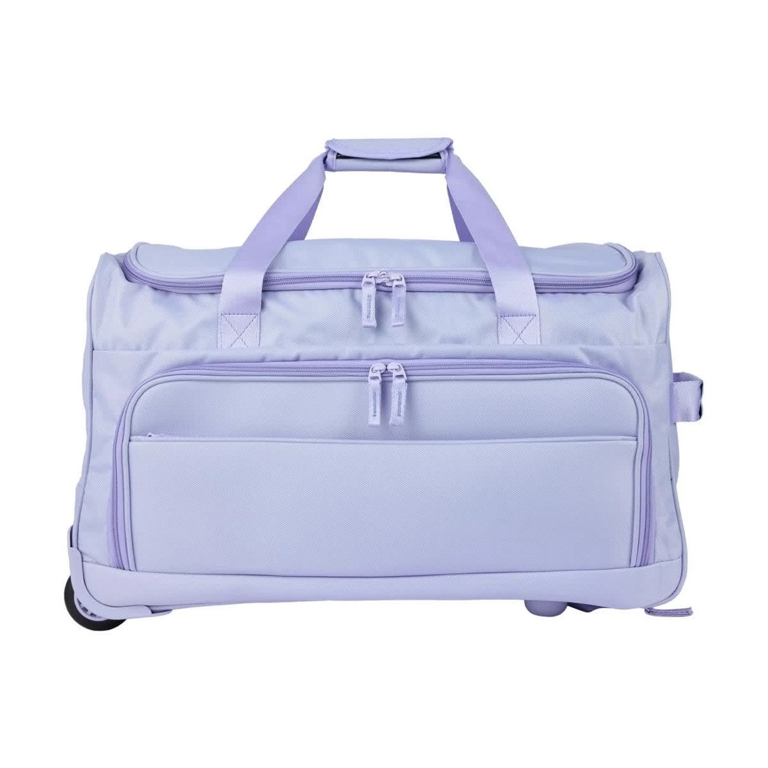 2 54L Rolling Duffle with Pockets - Purple, 2 of 8