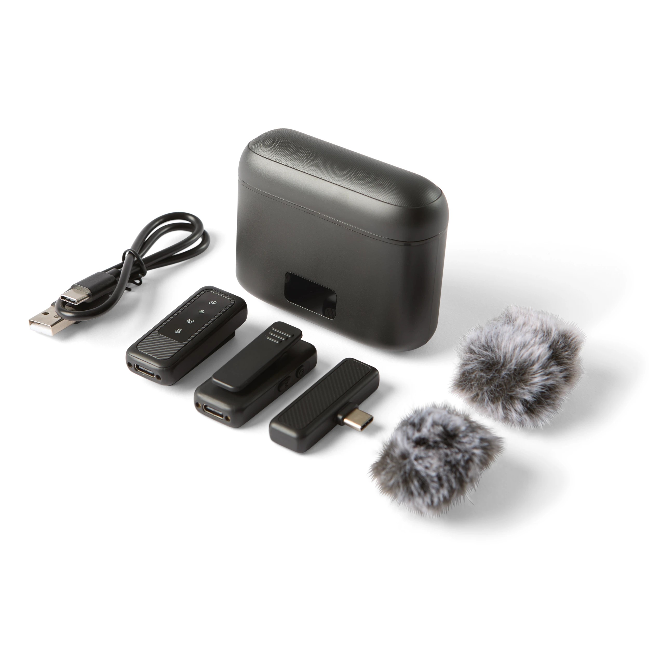 3 2 Pack Dual Microphones with 360 Deg. Receiver, 3 of 10