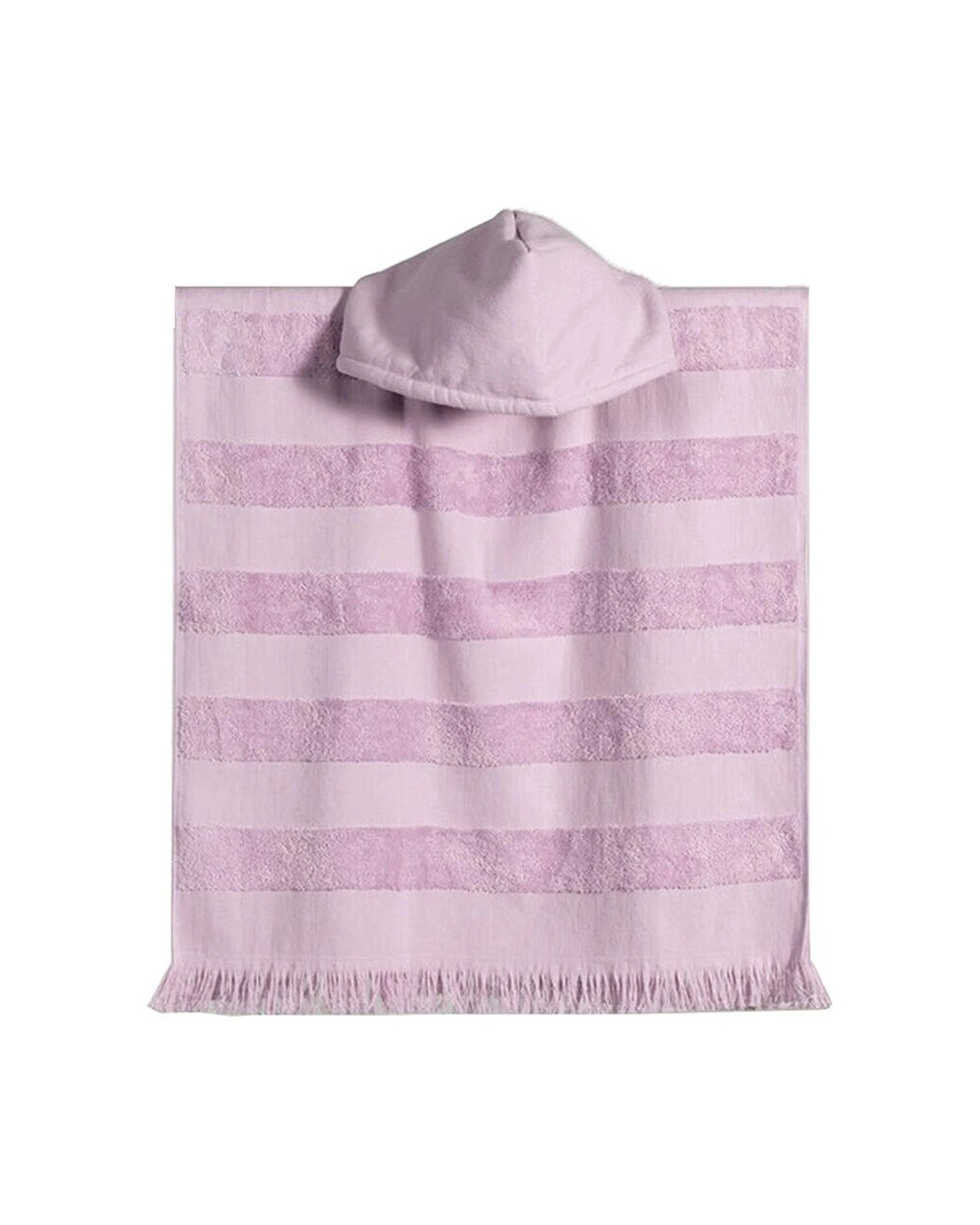2 Canningvale Capresi Kids 3Y+ Hooded Beach Towel 2PK - Purple, 2 of 5
