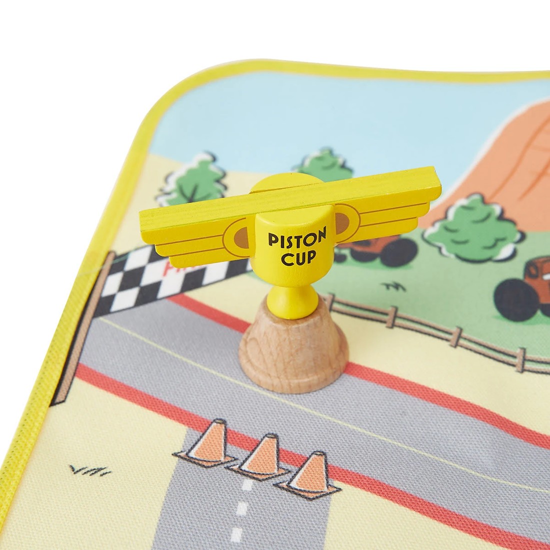 6 8 Piece Disney Pixar Cars Wooden Playmat Set, 6 of 10