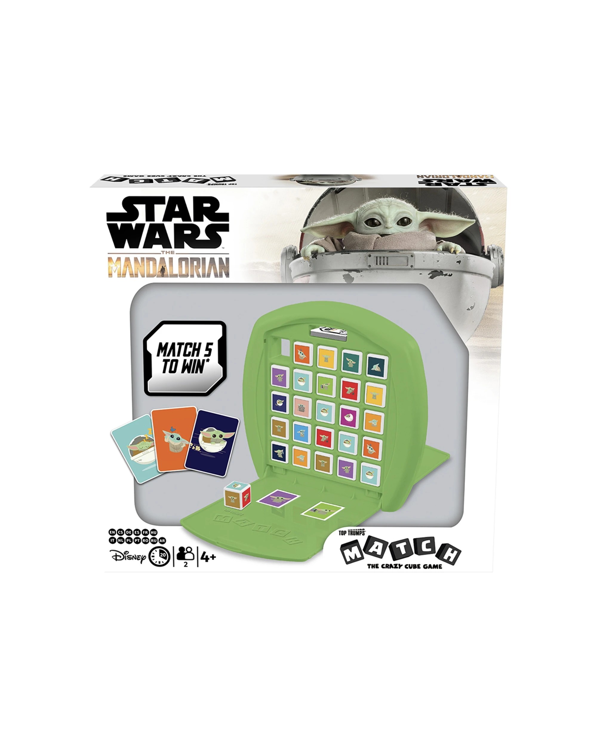 1 Star Wars The Mandalorian Top Trumps Match Kids Family Card Game - Multi, 1 of 5