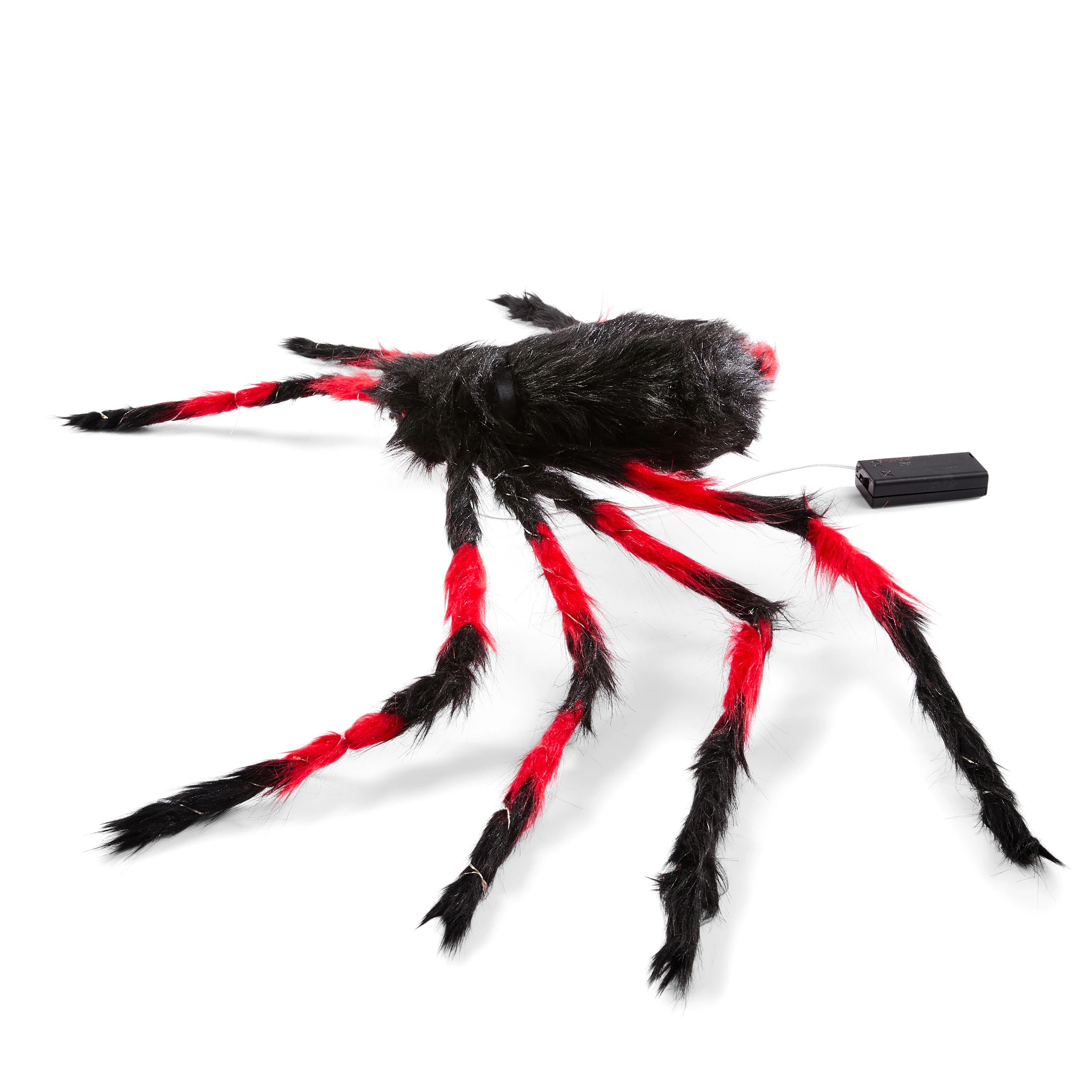 4 Black and Red Light Up Spider, 4 of 9