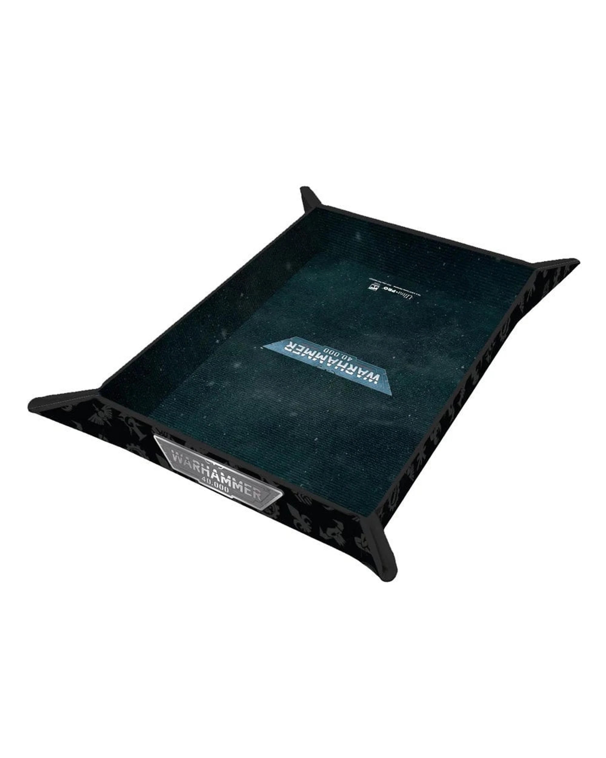 1 Ultra Pro Warhammer 40,000 Universal Premium Folding Dice Tray - Black, 1 of 4