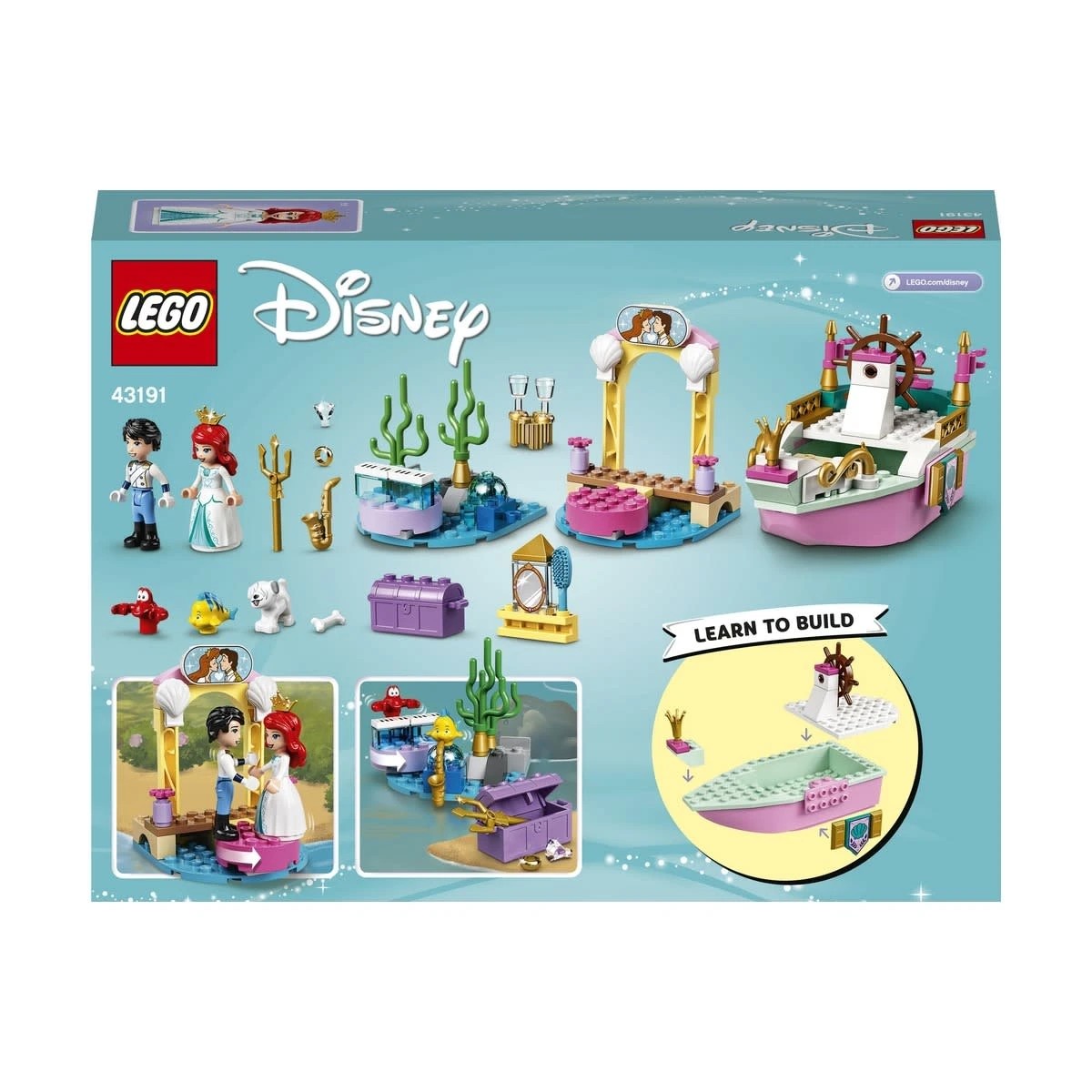 10 LEGO Disney Princess Ariel’s Celebration Boat 43191, 10 of 10