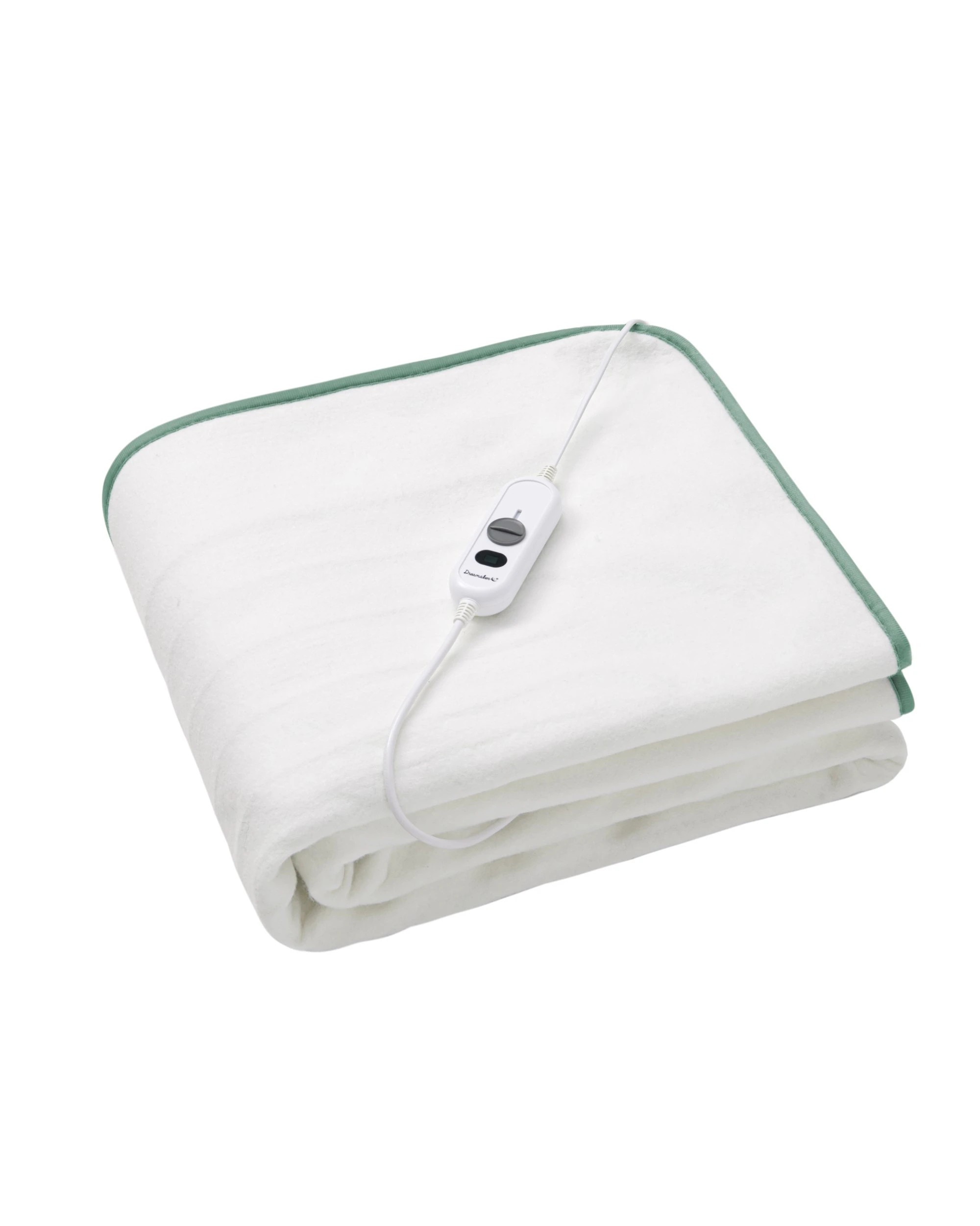2 Dreamaker Classic Allergy Sensitive Antimicrobial Electric Blanket - Single Bed - White, 2 of 7