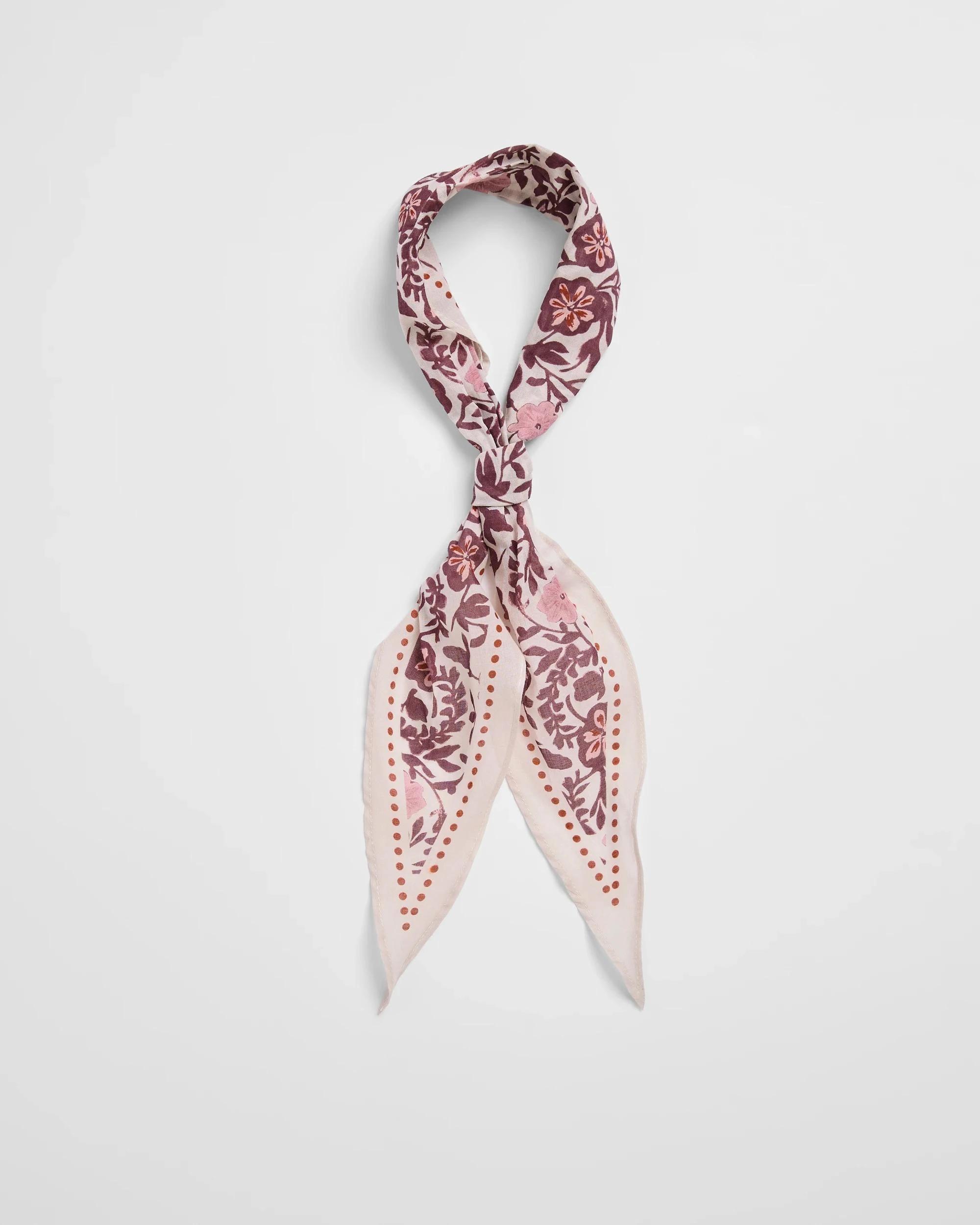 1 Target Diamond Organic Cotton Scarf BLUSH, 1 of 2