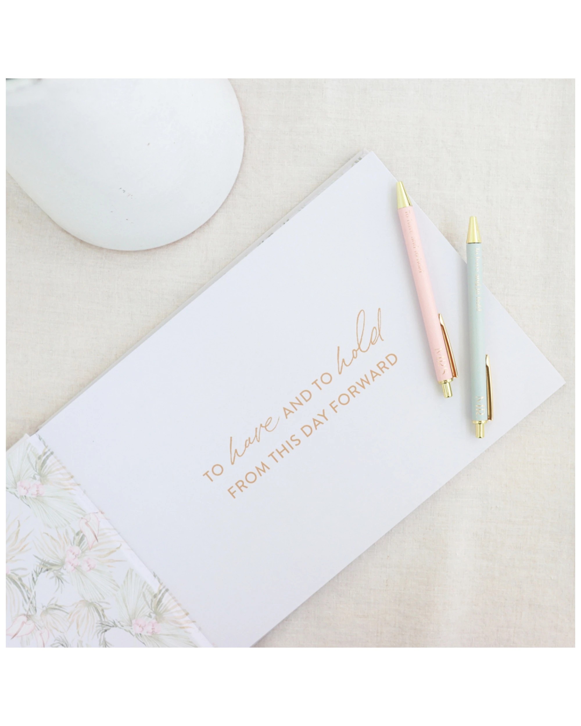 7 Splosh Floral Wedding Guest Signature Dedication Book Keepsake 29x20cm
 - Multi, 7 of 8