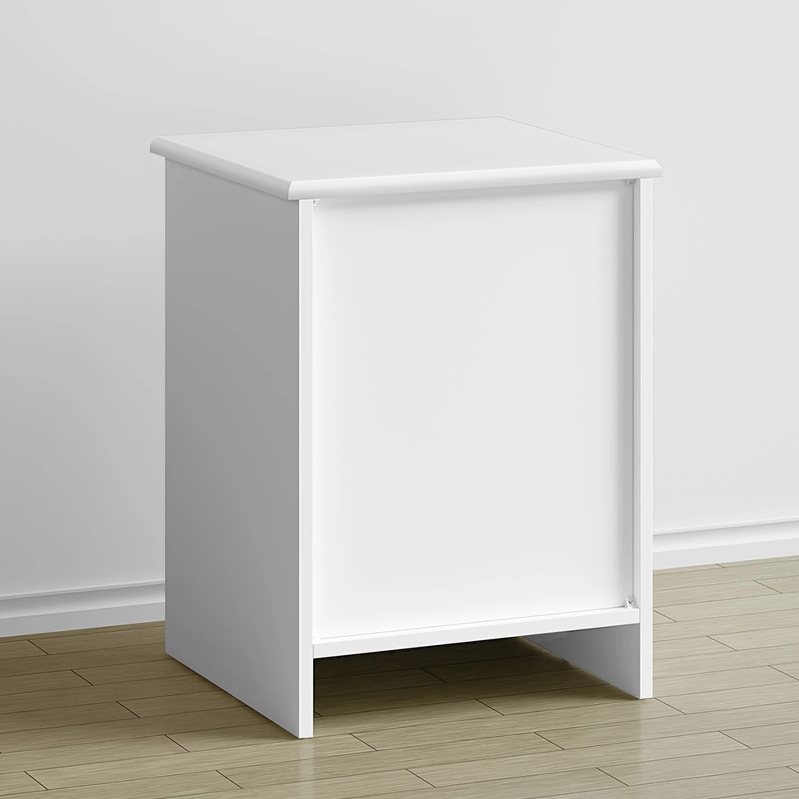 10 Alfordson 2x Bedside Table Storage Cabinet Nightstand - White, 10 of 10