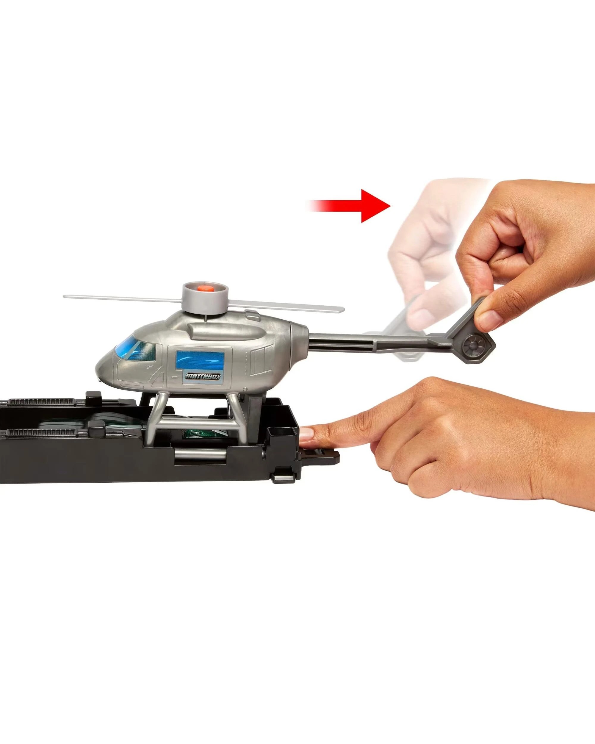 4 Matchbox The Movie Transforming Mobile Command Playset, 4 of 6