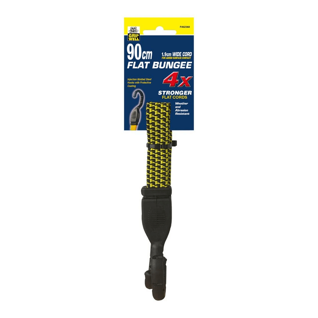 1 Gripwell Flat Strap Bungee Cord 90cm, 1 of 1
