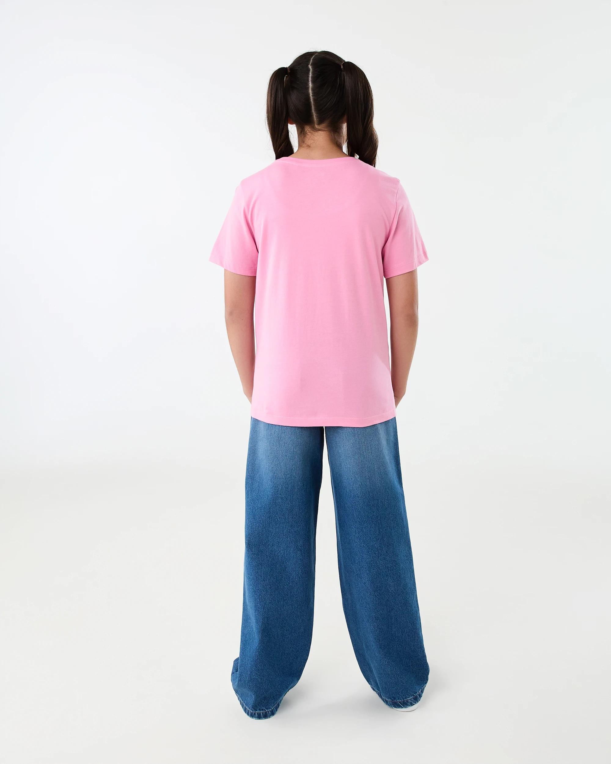 7 Short Sleeve Printed T-shirt Pink Fruit, 7 of 7