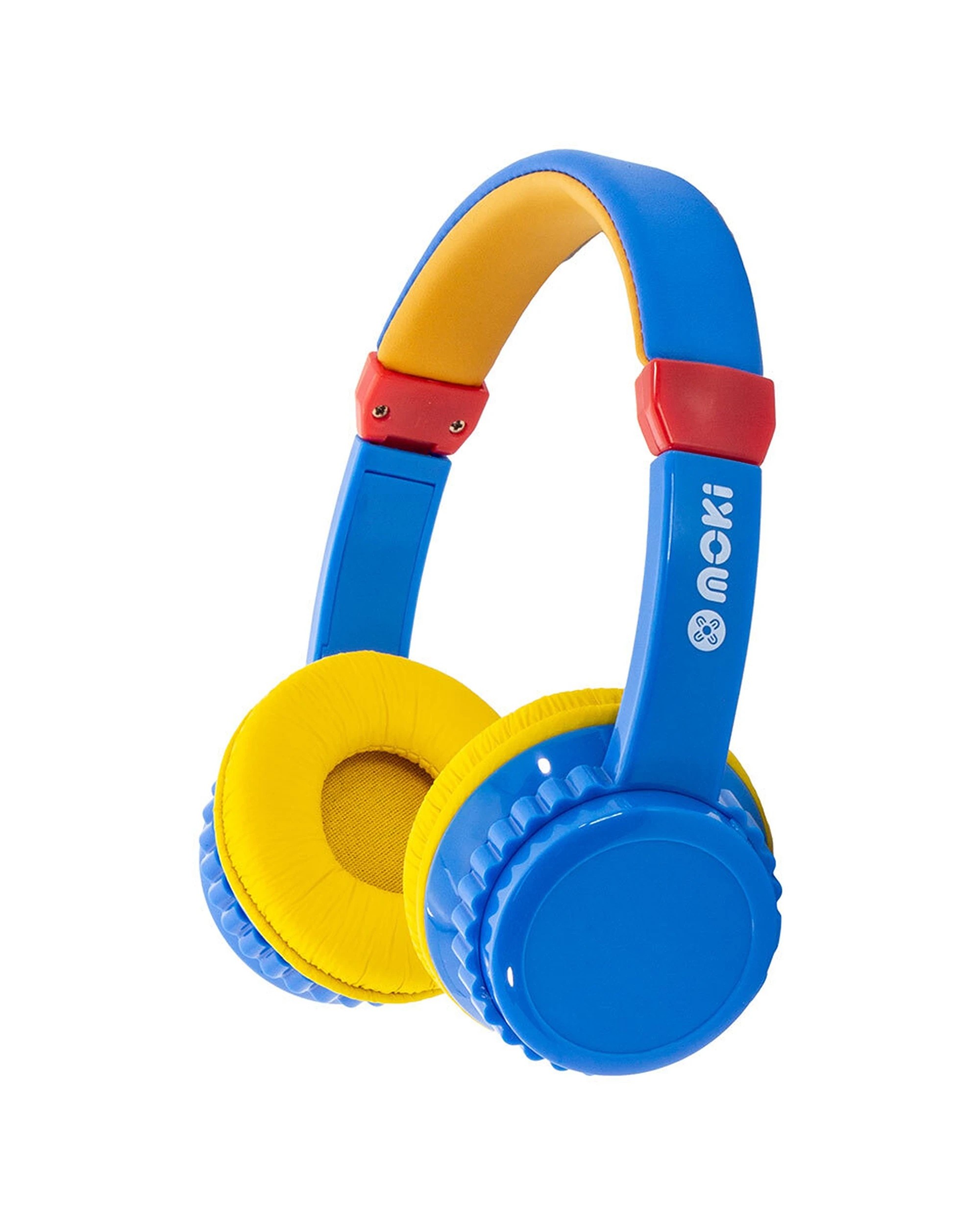 1 Moki Play Safe Volume Limited Kids Headphones Wireless Wired - Blue, 1 of 1