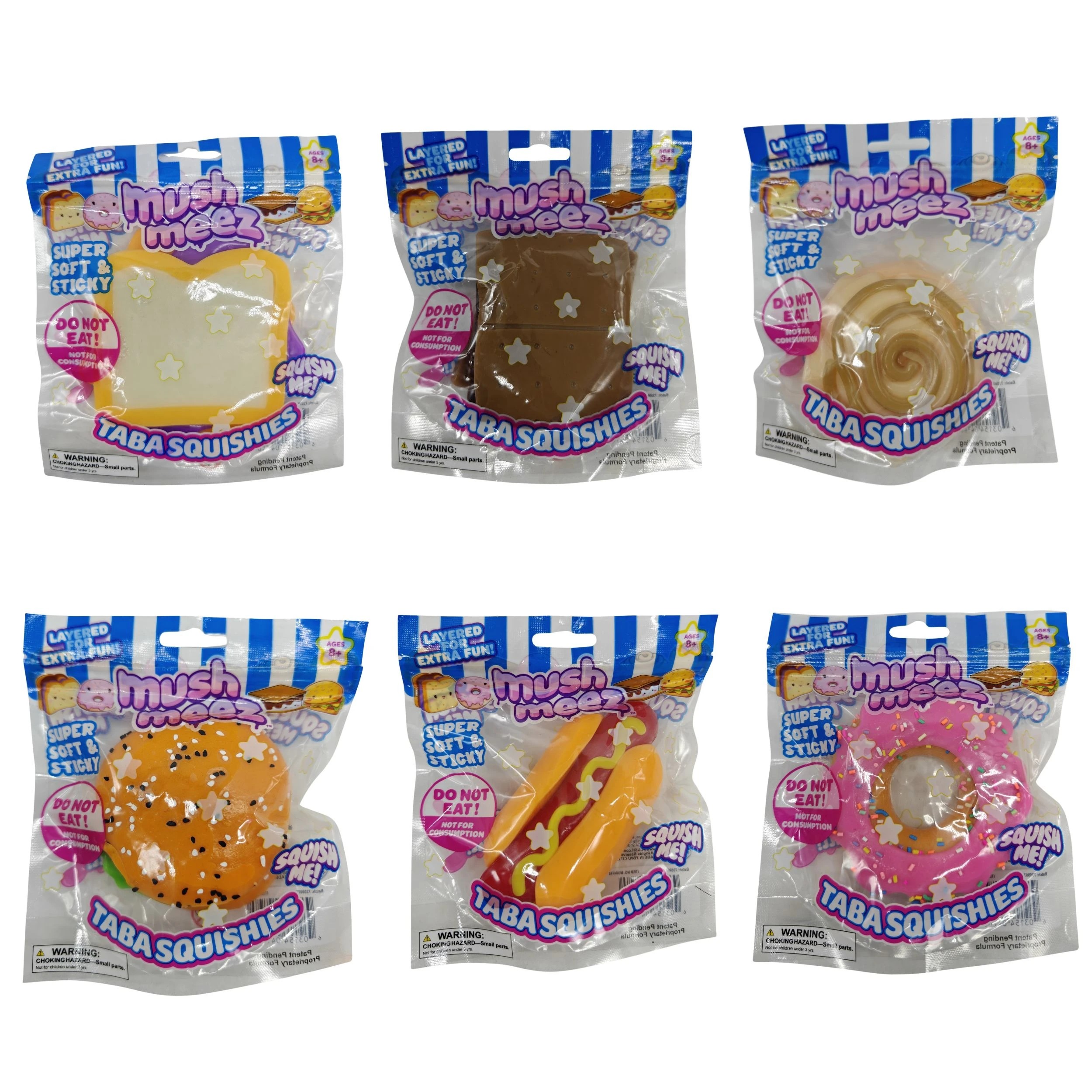 1 Mushmeez Taba Squishies - Assorted, 1 of 10