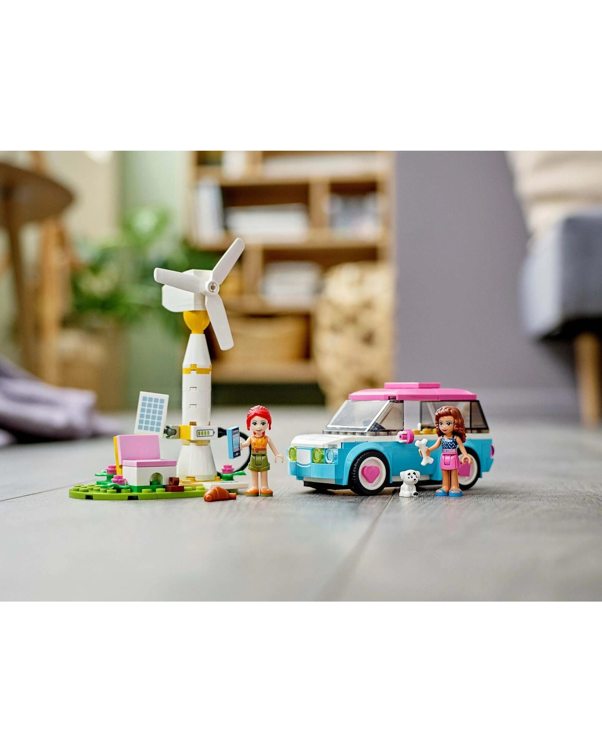 3 LEGO 41443 Olivia's Electric Car: Eco-Friendly Playset, 3 of 5