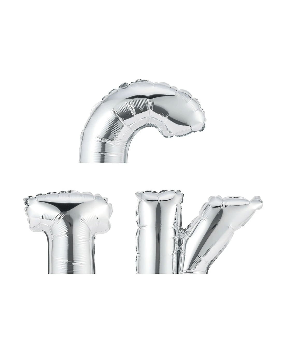 2 Foil Balloon - Letter, Assorted, 2 of 4