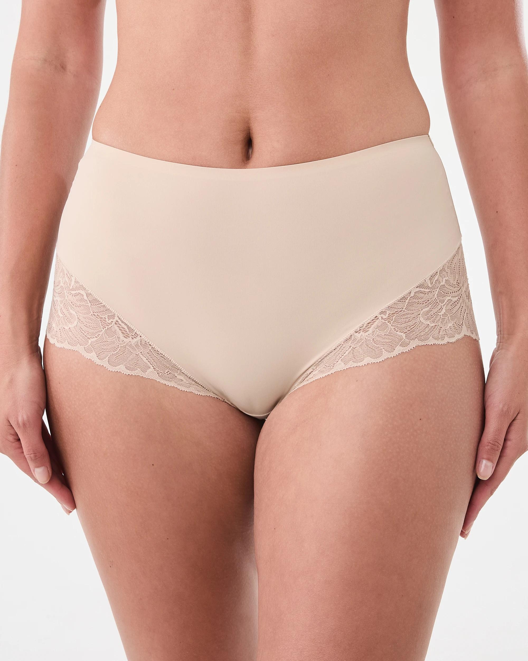 3 2 Pack No Show Lace Full Briefs Lf Bk, 3 of 7