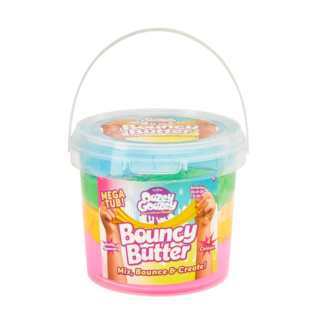 1 ToyMania Oozey Goozey Bouncy Butter Mega Tub, 1 of 3