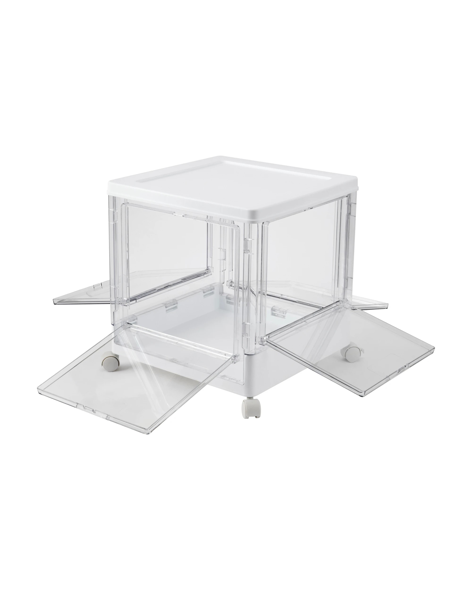 3 27L 4-Door Square Collapsible Box, 3 of 6