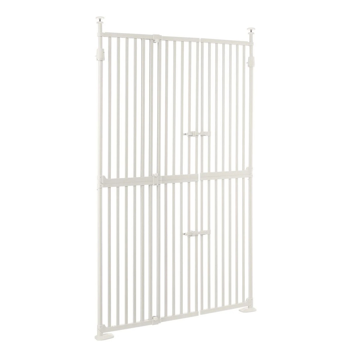 3 Pet Scene Retractable Safety Gate Pet Dog Cat Extra Tall Fence Enclosure, 3 of 6