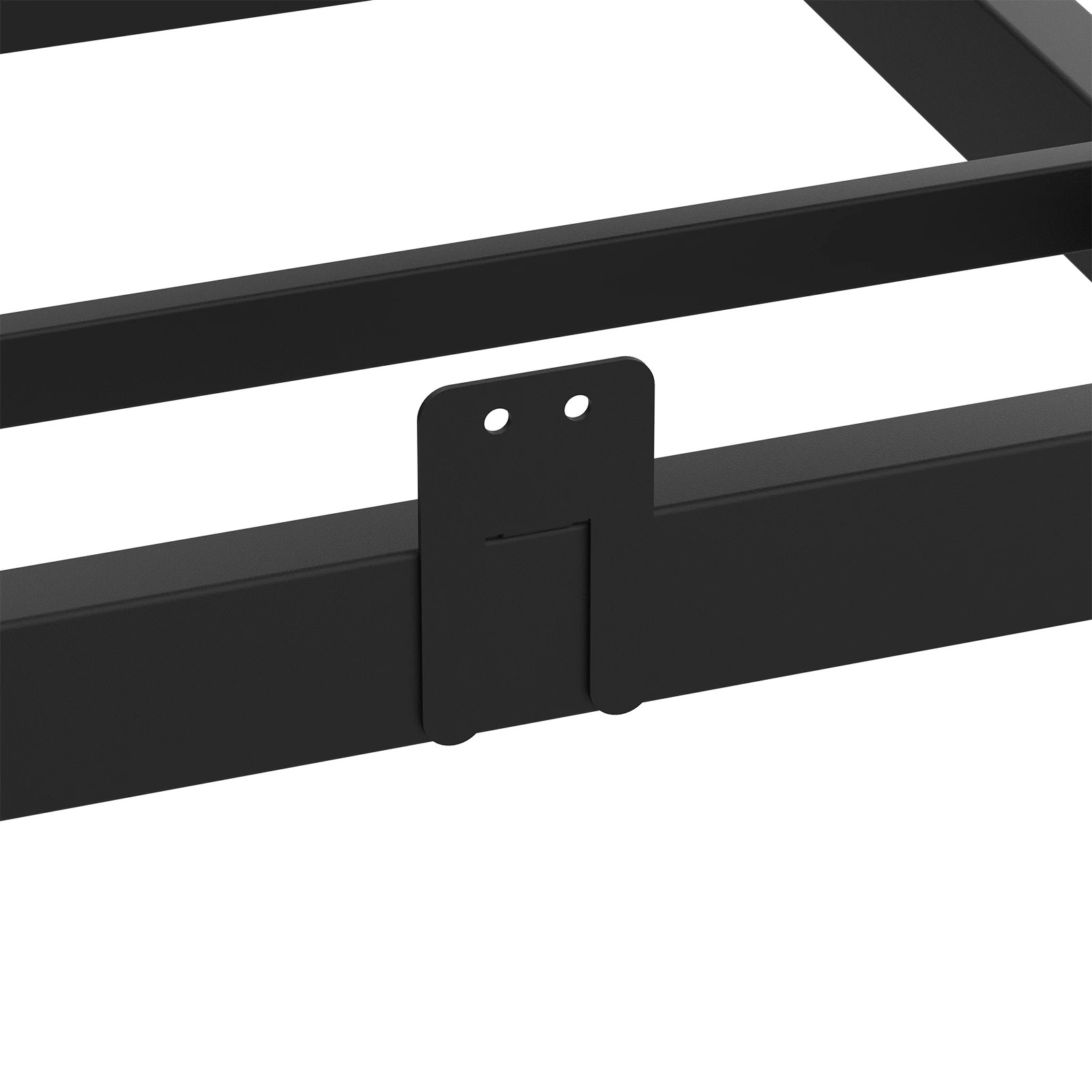 7 Advwin Single Corner Bed Frame with Charging Station and LED Light - Grey, 7 of 10