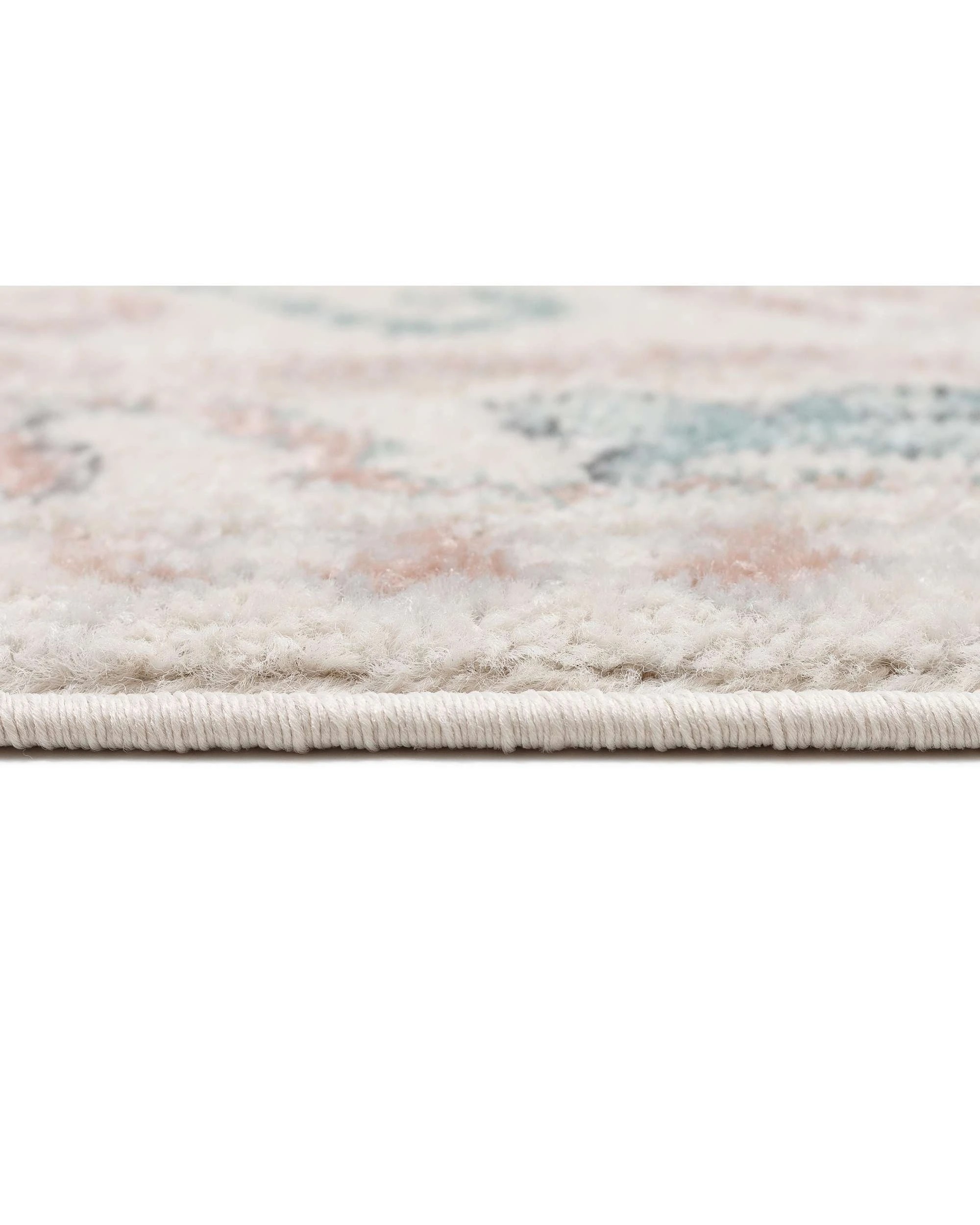 8 Loopsie Ballina Traditional Medallion Rug-230cm x 160cm - White, 8 of 8