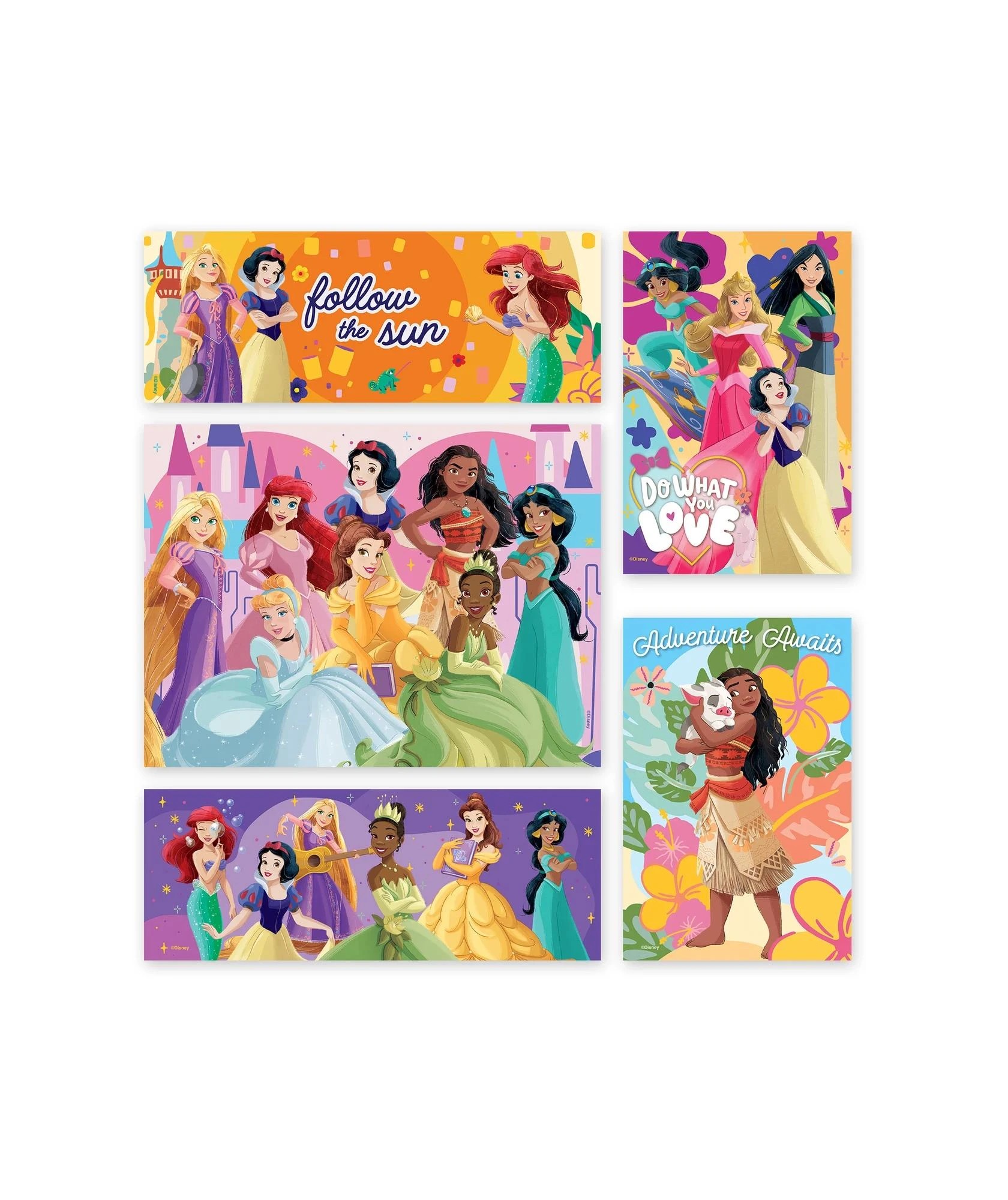 6 Licensed 5 Pack Wood Jigsaw Puzzles - Assorted* - Multi, 6 of 8