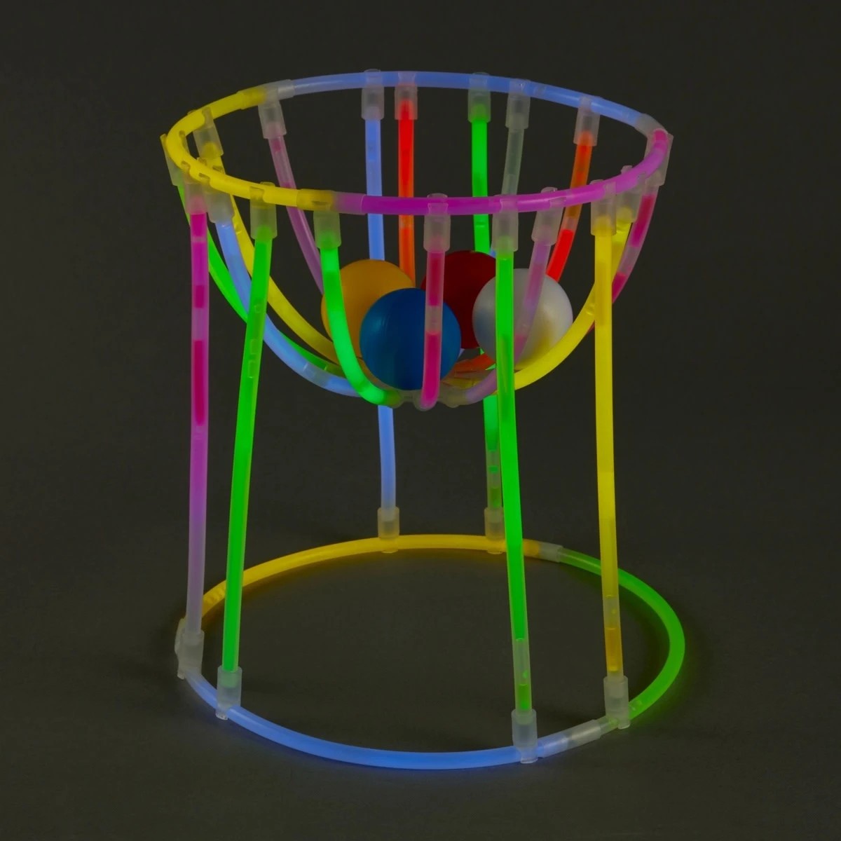 6 60 Piece Glow Basketball Game, 6 of 6