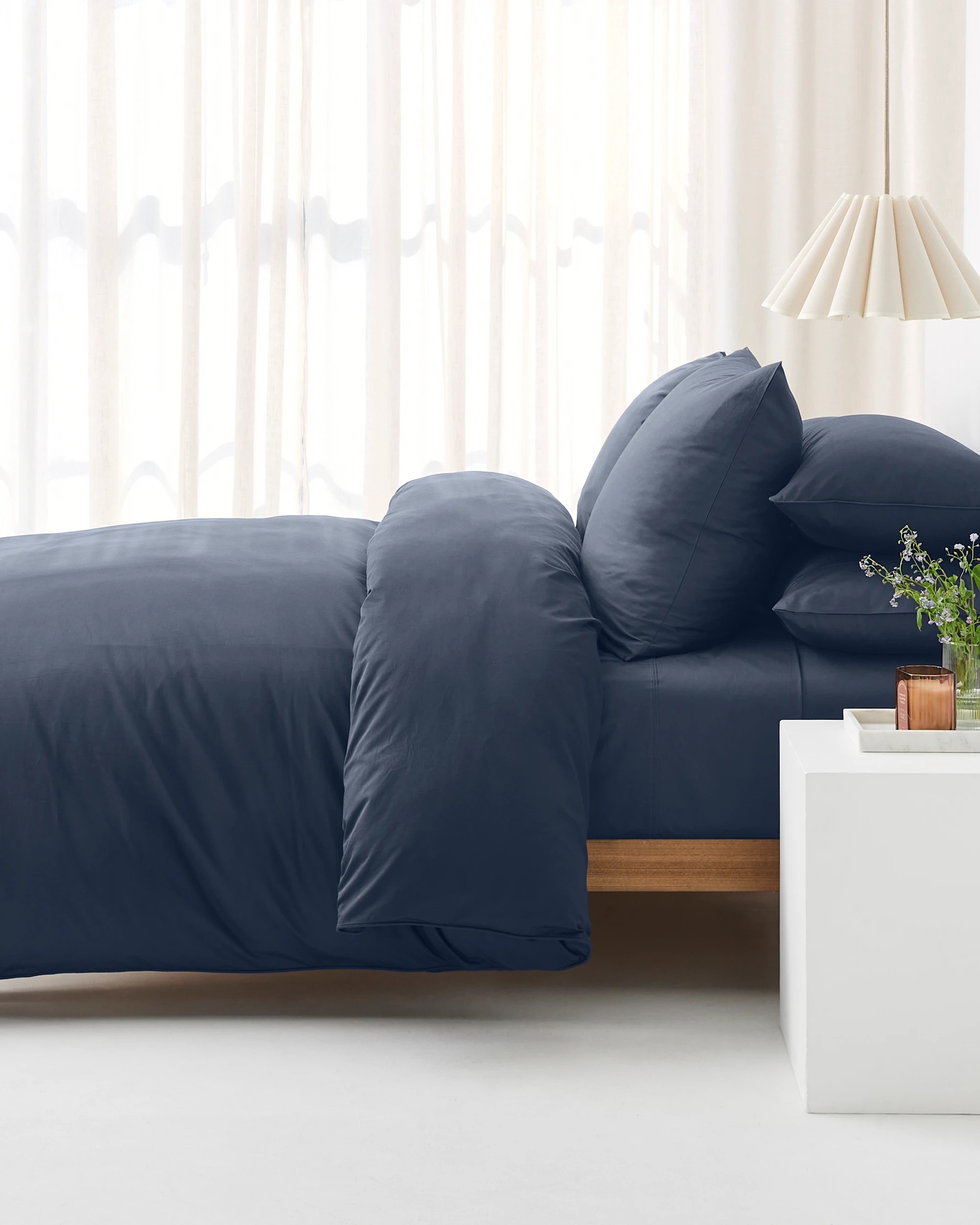 3 Target Luxury Egyptian Cotton Quilt Cover Set - King Bed - Blue, 3 of 10