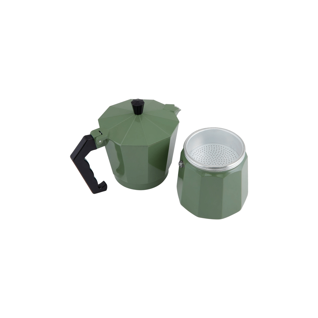 3 Maxwell & Williams 9 Cup Traditional Stovetop Espresso Maker Coffee Maker
 - Silver, 3 of 4