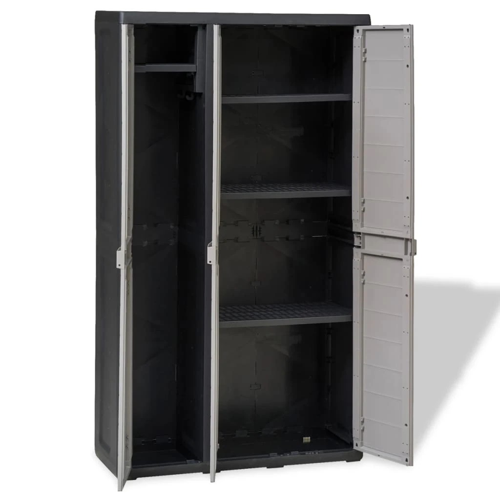 3 Vidaxl Garden Cabinet - Grey, 3 of 8