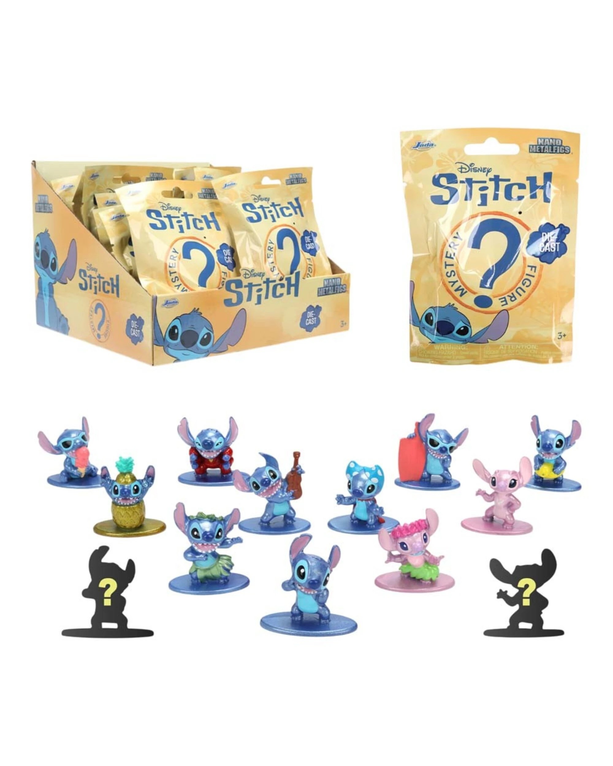 2 Disney - Lilo & Stitch - Stitch Die Cast Nano MetalFigs Blind Bag (Single Bag), 2 of 4