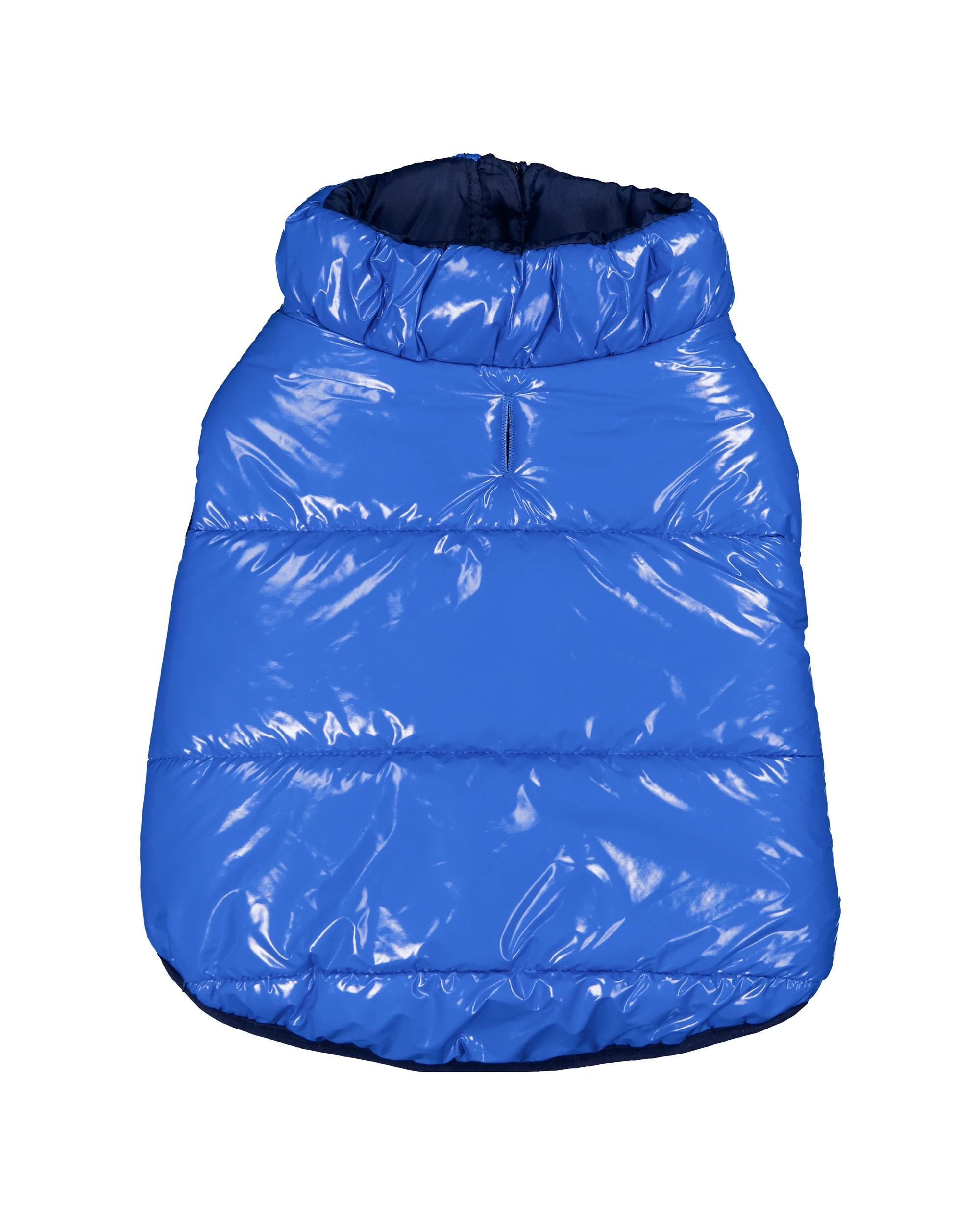 5 Pet Shine Puffer - Medium, Blue and Navy, 5 of 10