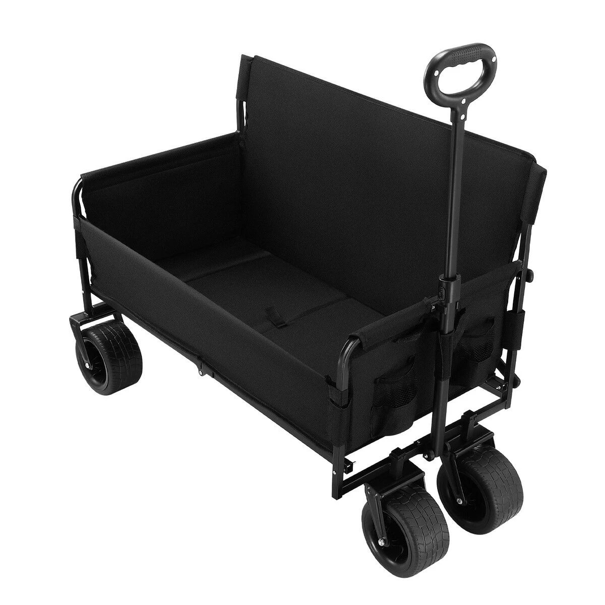 3 OGL Foldable Beach Trolley Wagon Cart Utility Trailer Garden, 3 of 8