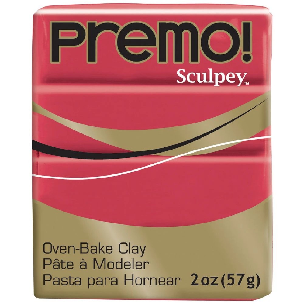 1 Sculpey Premo Modelling Clay Pomegranate 57g, 1 of 3