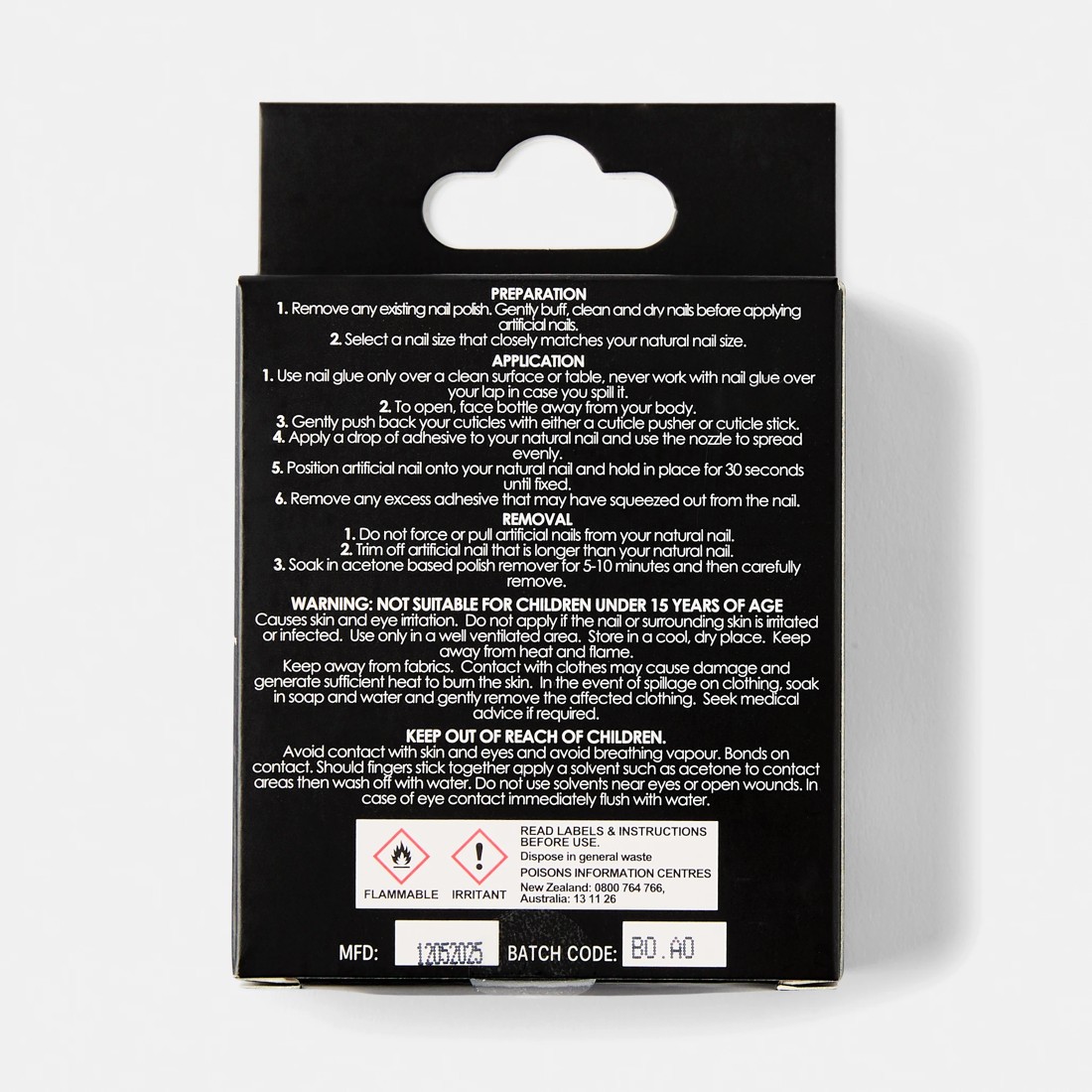 2 OXX Cosmetics 24 Pack Artificial Nails with Adhesive - Almond Shape, Pink, 2 of 4