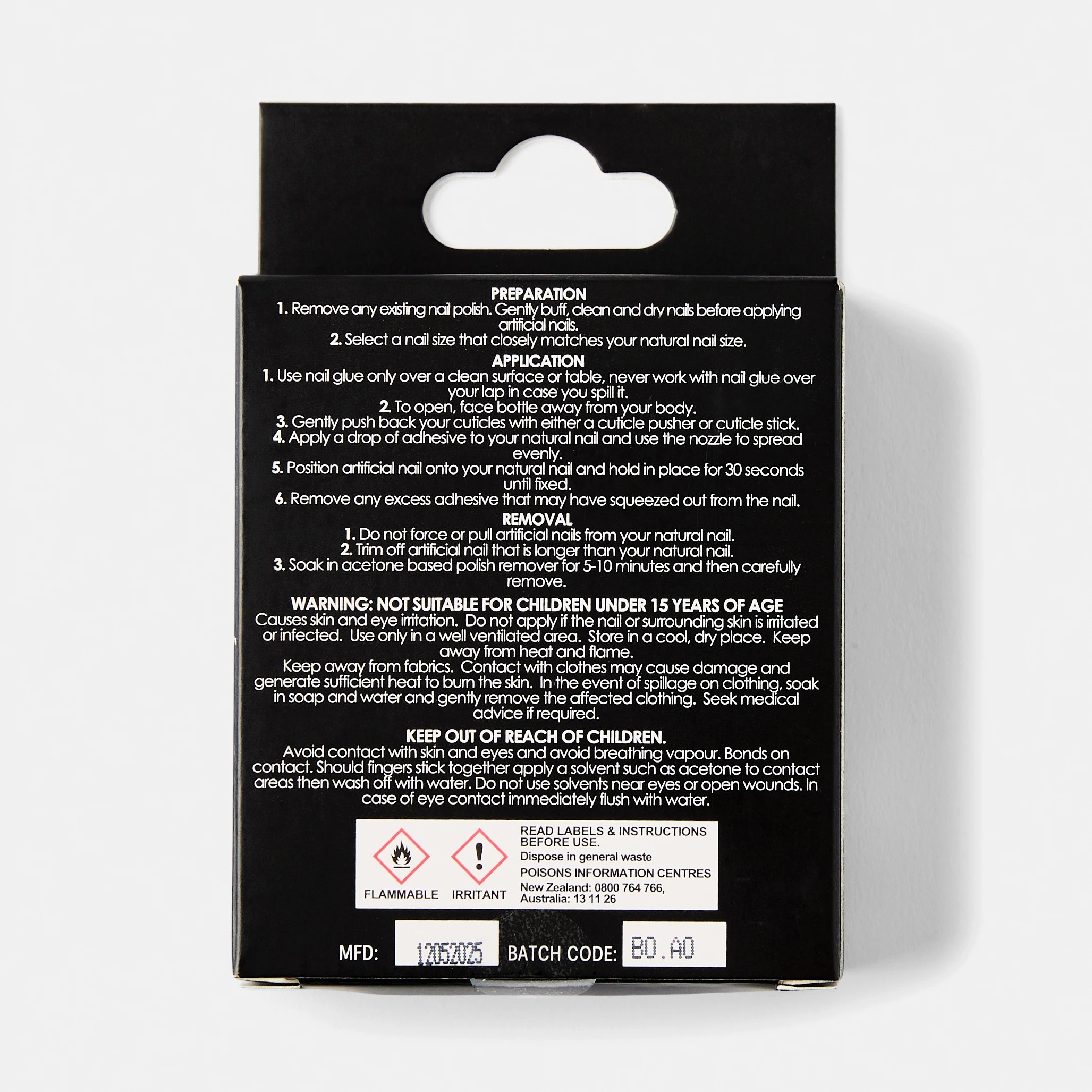 2 OXX Cosmetics 24 Pack Artificial Nails with Adhesive - Almond Shape, Pink, 2 of 4