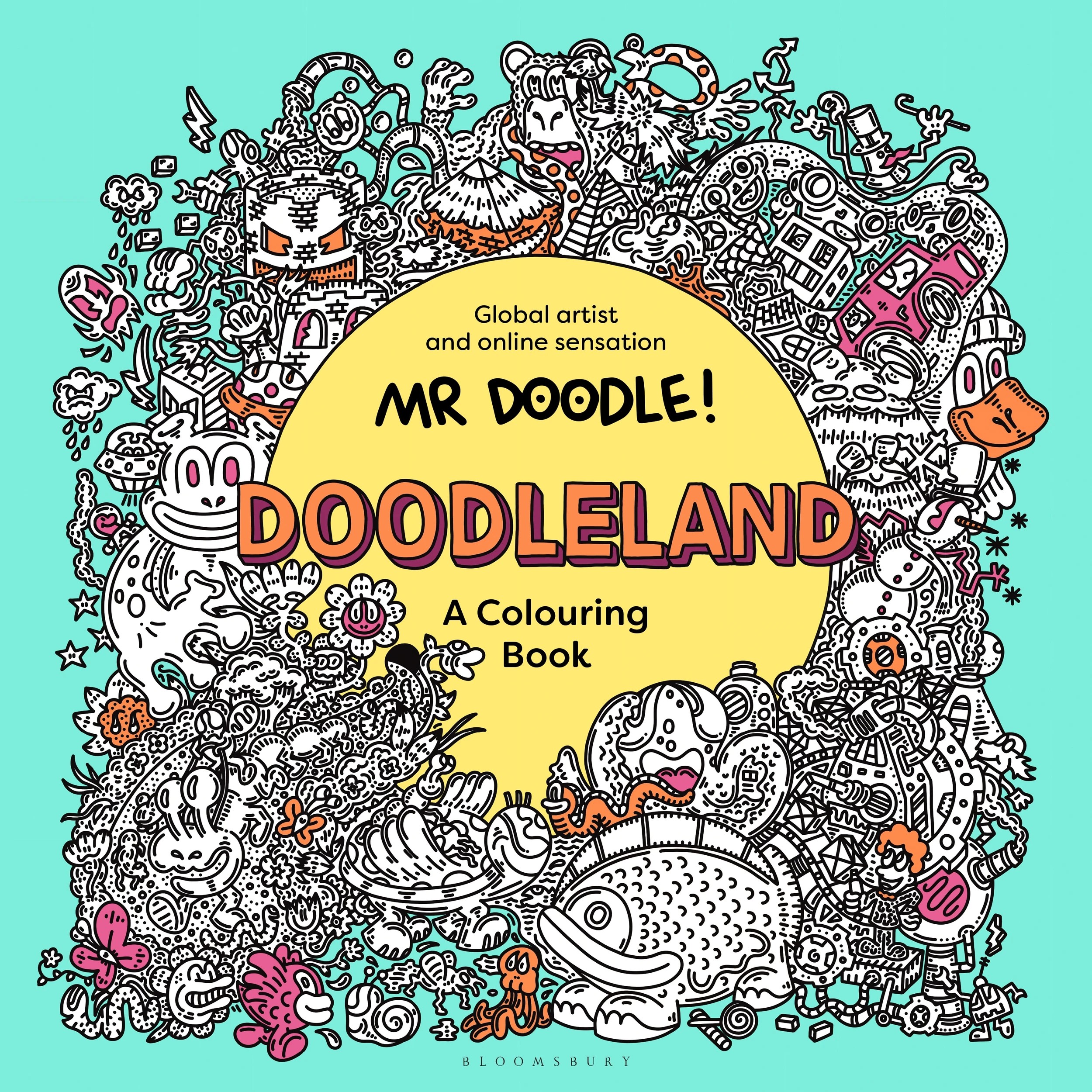 1 Doodleland: A Colouring Book by Mr Doodle - Book, 1 of 1