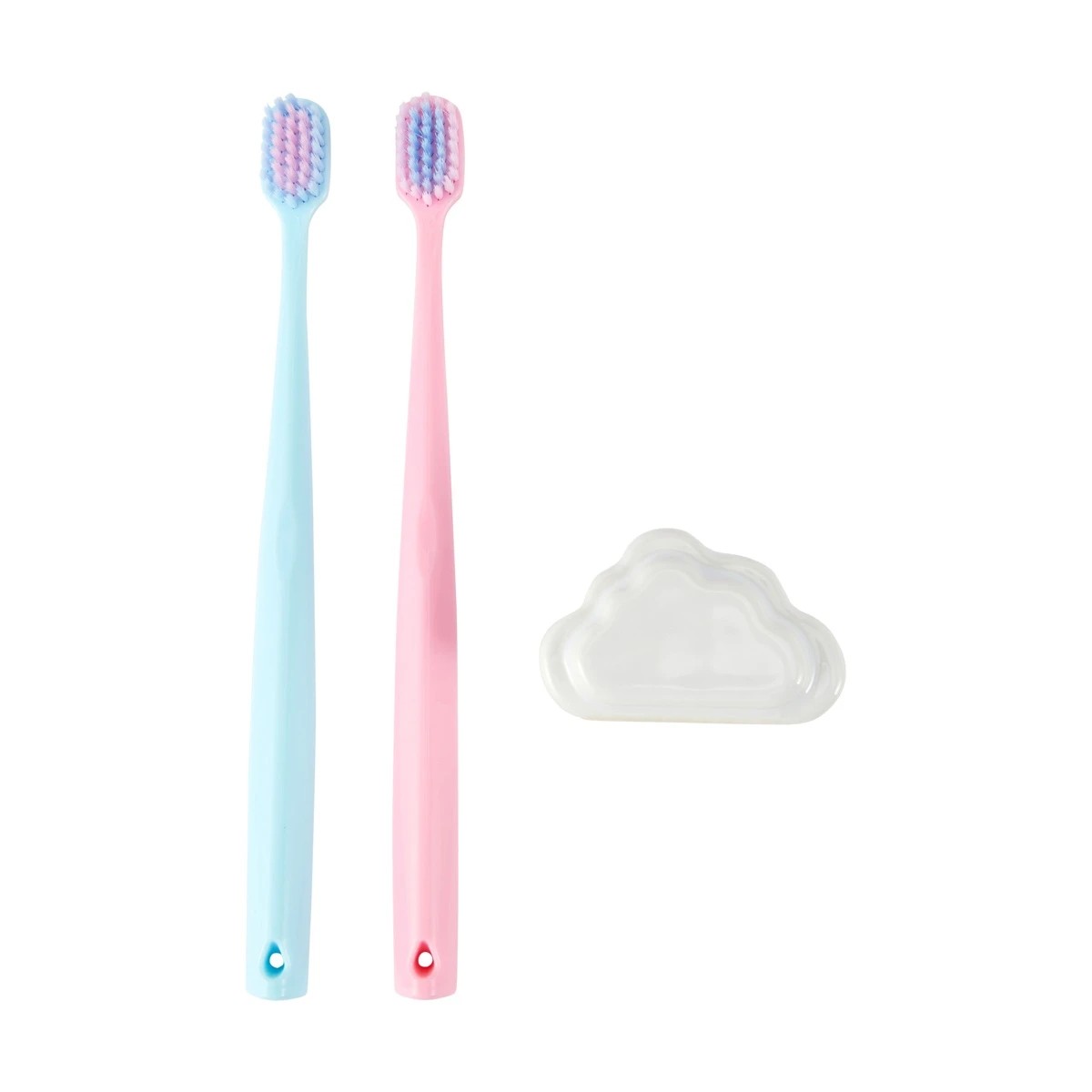 2 OXX Bodycare 2 Pack Toothbrush with Holder, 2 of 6
