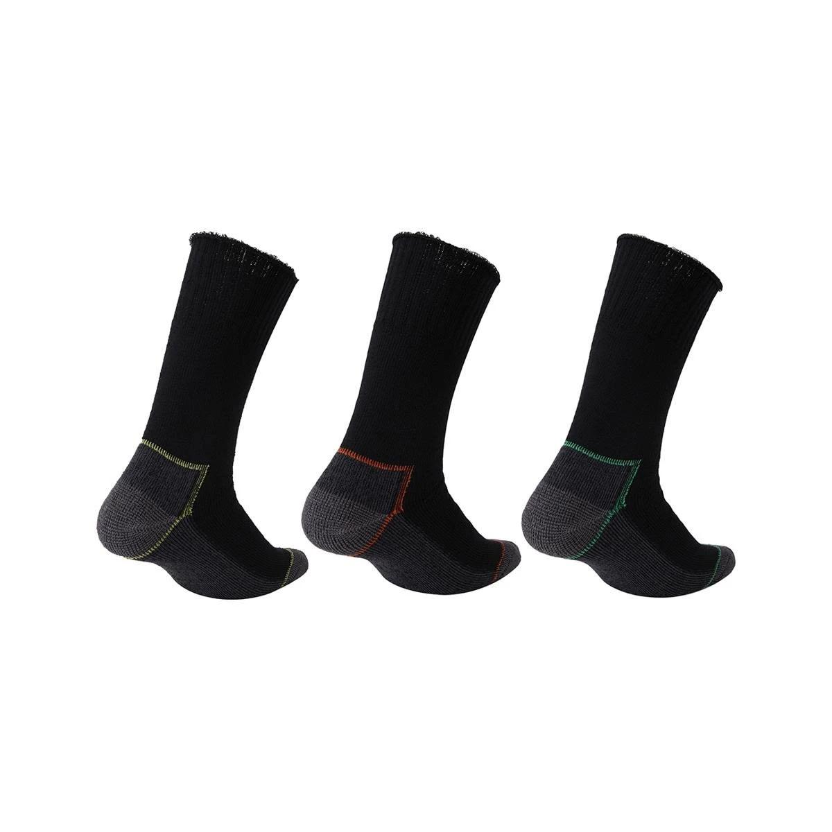 2 3 Pack Bamboo Socks BLACK, 2 of 3