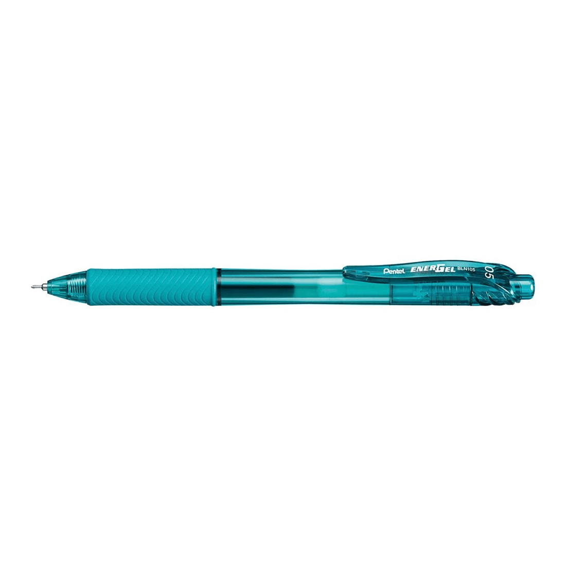 1 Pentel Energel X BLN105 Gel Pen 0.5mm Turquoise, 1 of 1