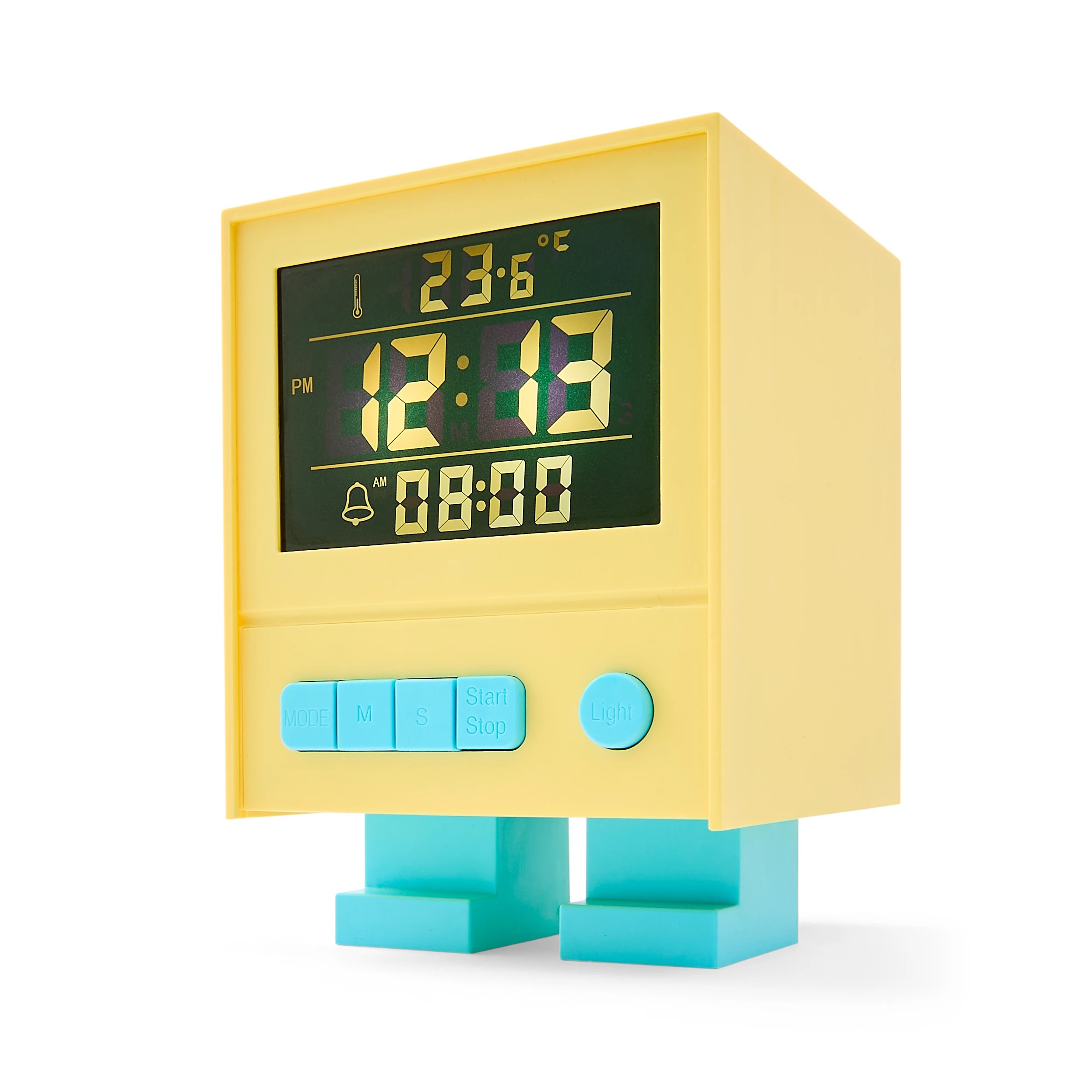 1 Kids Brick Alarm Clock, 1 of 10