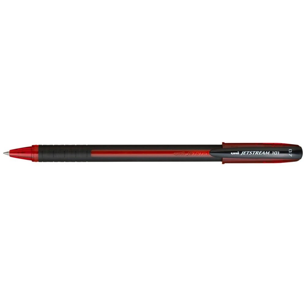 1 Uni Jetstream 101 Rollerball Pen 0.7mm Red, 1 of 1