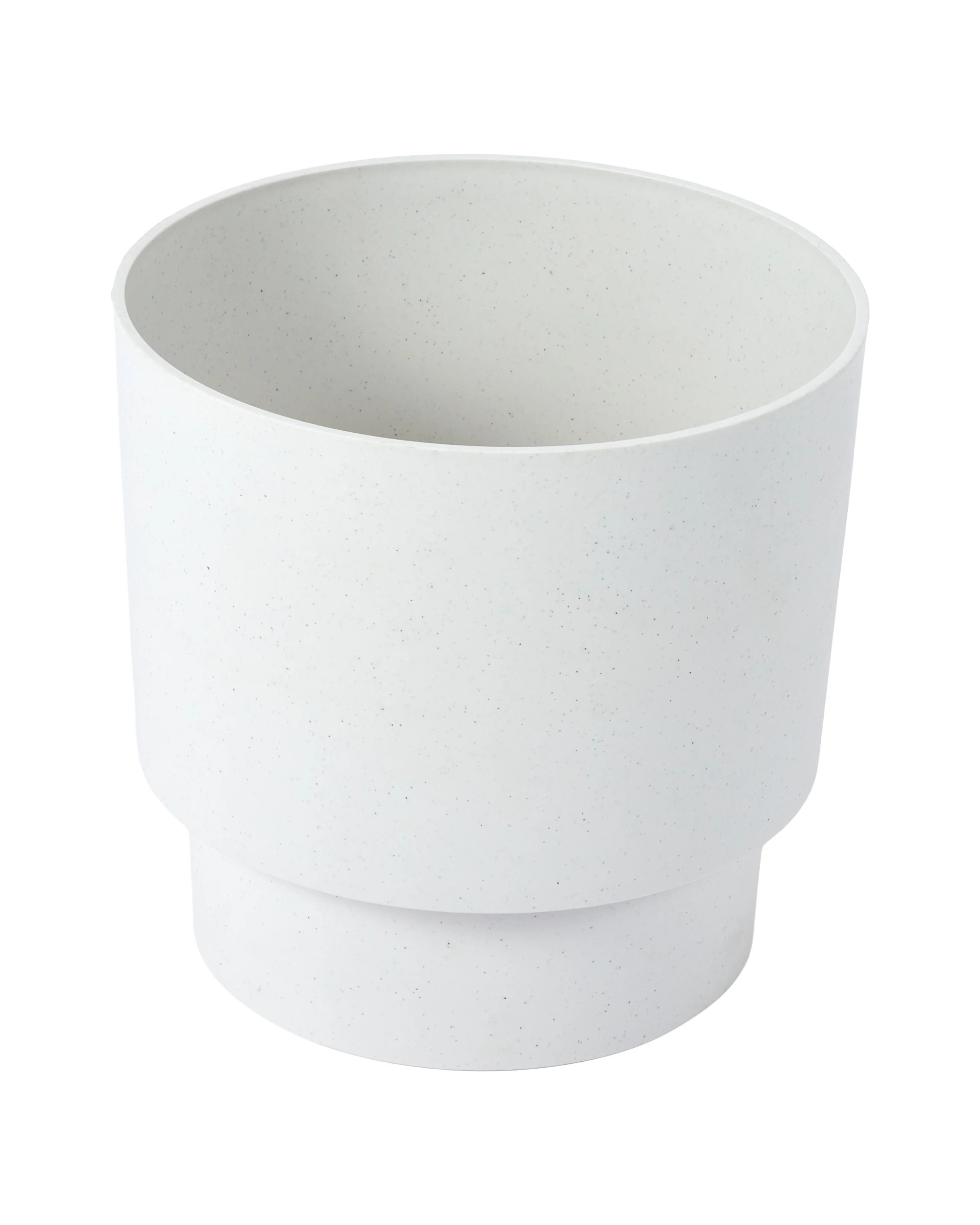 2 27cm Terrazzo Look Step Plastic Pot, 2 of 4