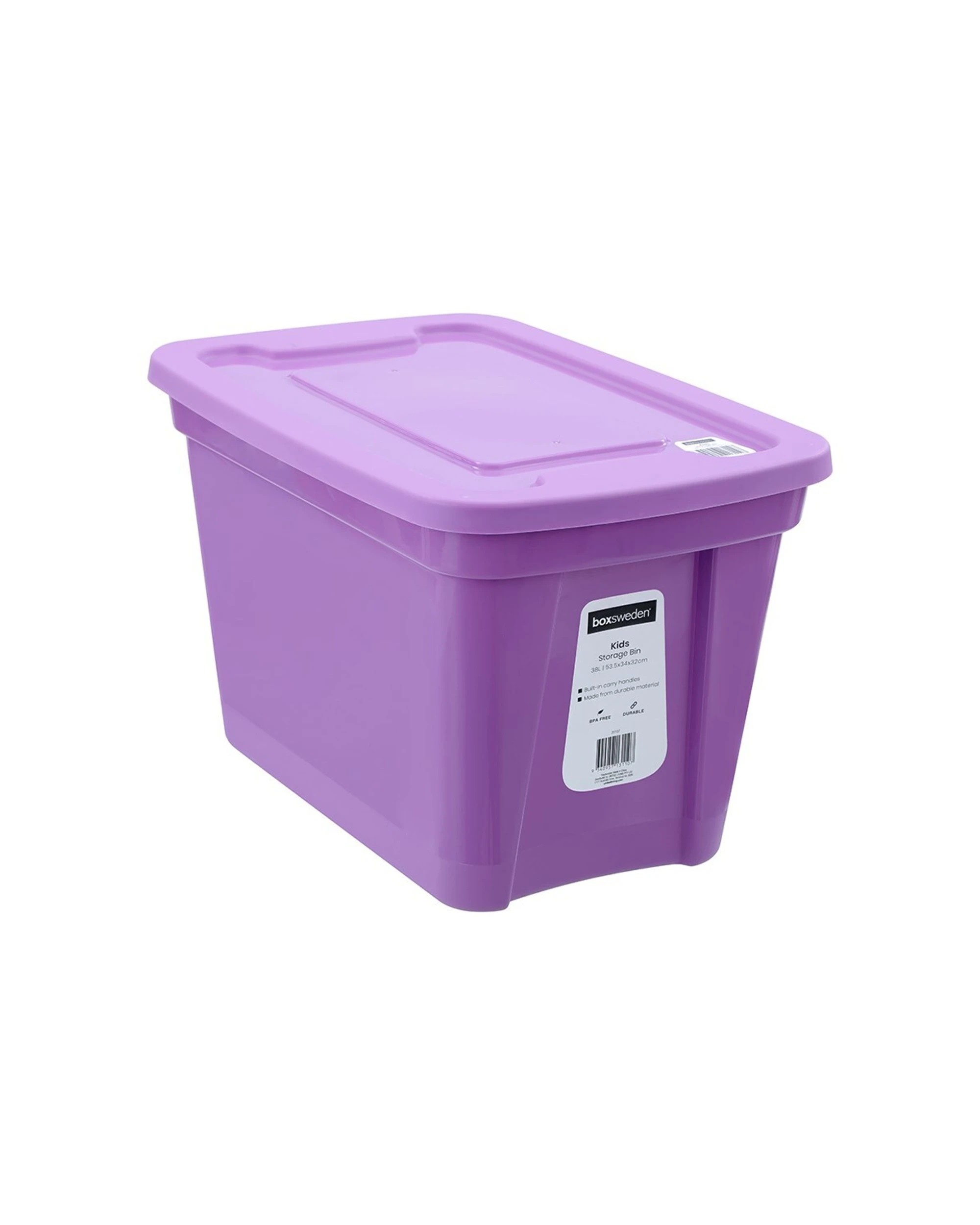 3 Boxsweden 53cm Toy Storage 38L Box Organiser - Carry Handle - Assorted, 3 of 5